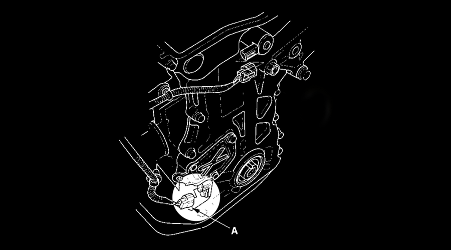 Honda Crankshaft Position Sensor Location K20 K24