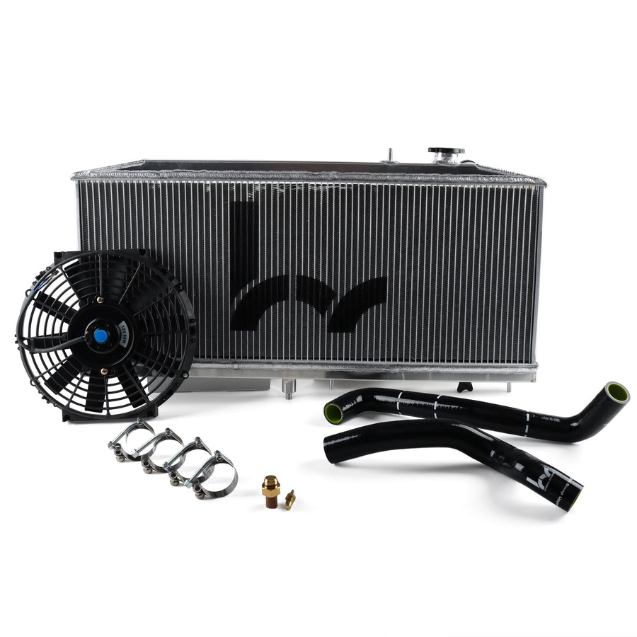 Hybrid Racing K-Swap Cooling Package Full-Size Rad (EG & Del Sol K20A/A2/A3/Z1) HYB-BUN-01-111