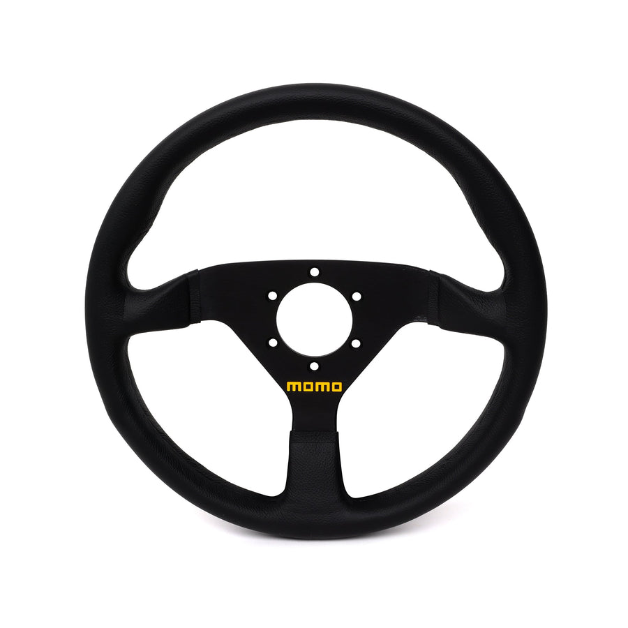 Momo MOD78 Leather Steering Wheel 320 mm - Black/Black Spokes MOM-R1909-33L