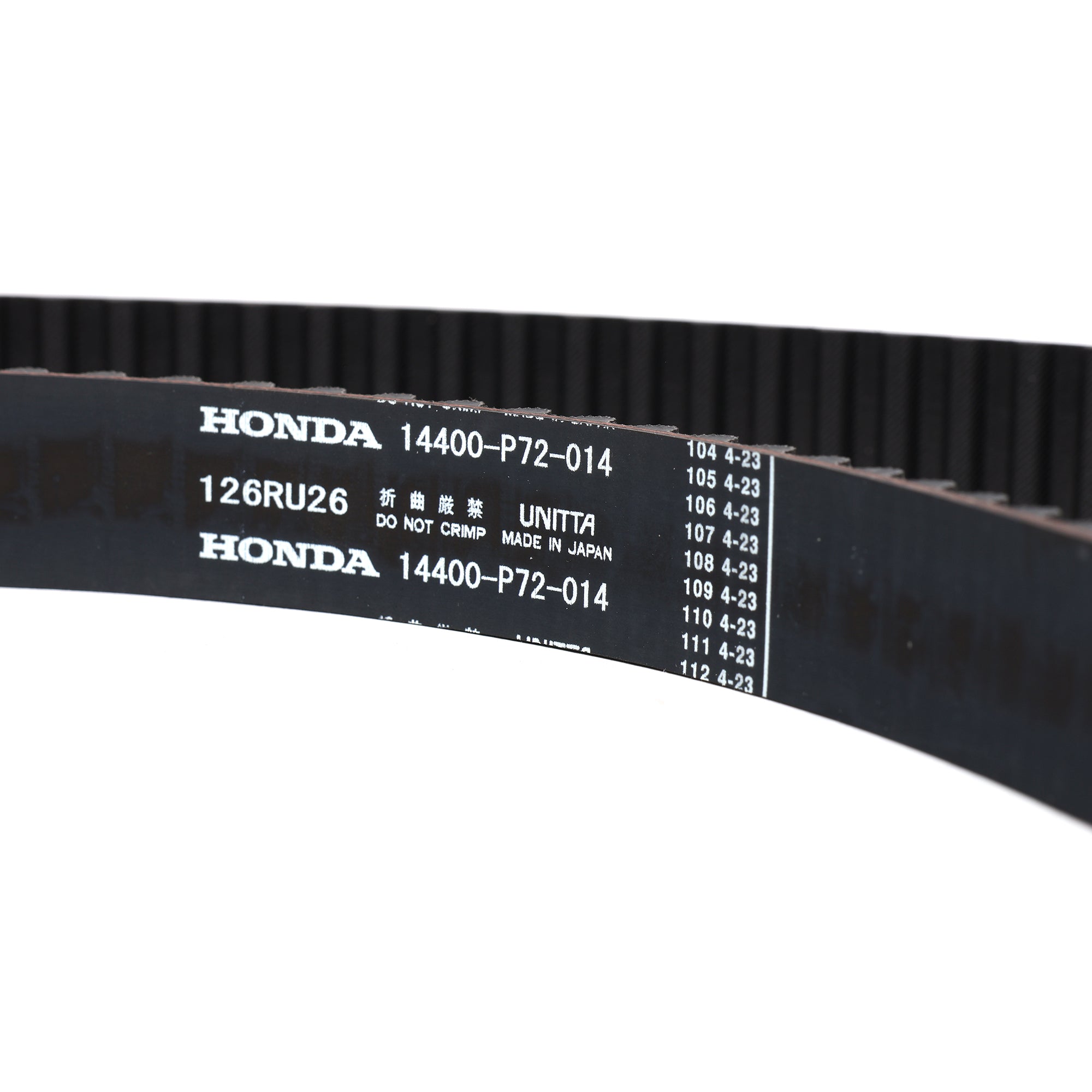 Honda B18C1/B18C5 Timing Belt 14400-P72-014