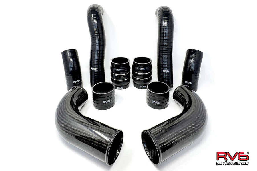 RV6 Performance 2016+ NSX FULL Upgraded Charge Pipe Tubing Kit RV6-CPT-01-03