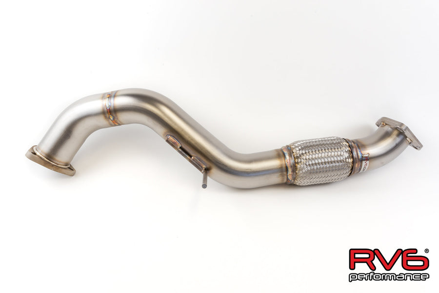 RV6 Performance 17-21 Civic Type R FK8 Front Pipe