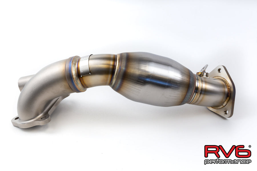 RV6 Performance 16+ Civic 2.0L Catted Downpipe