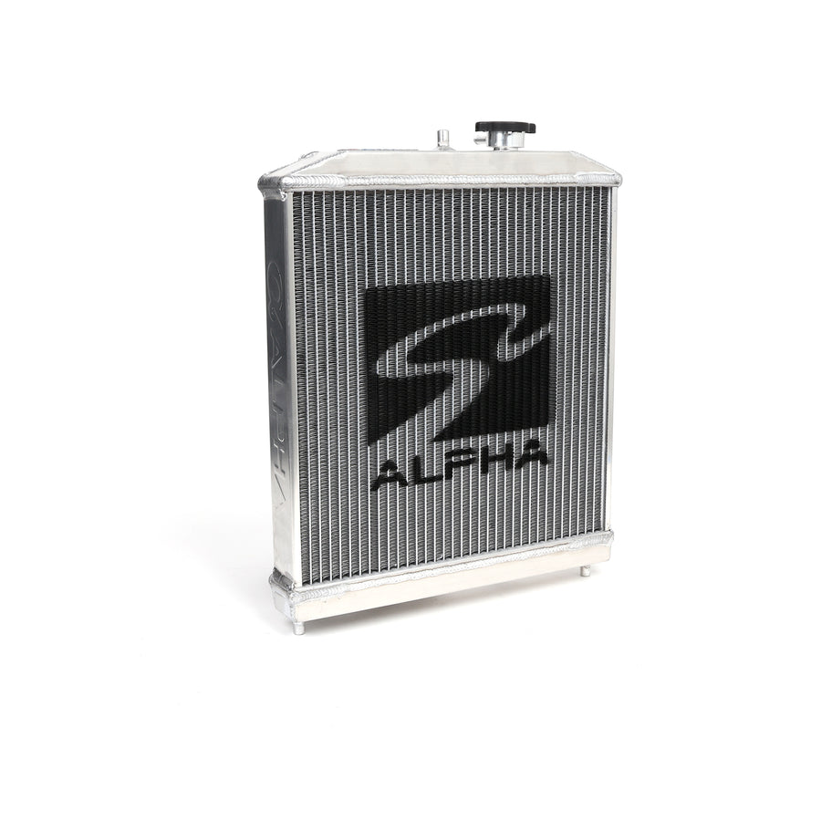 Skunk2 Alpha Half Size Dual Core Radiator (92-00 Civic MT)