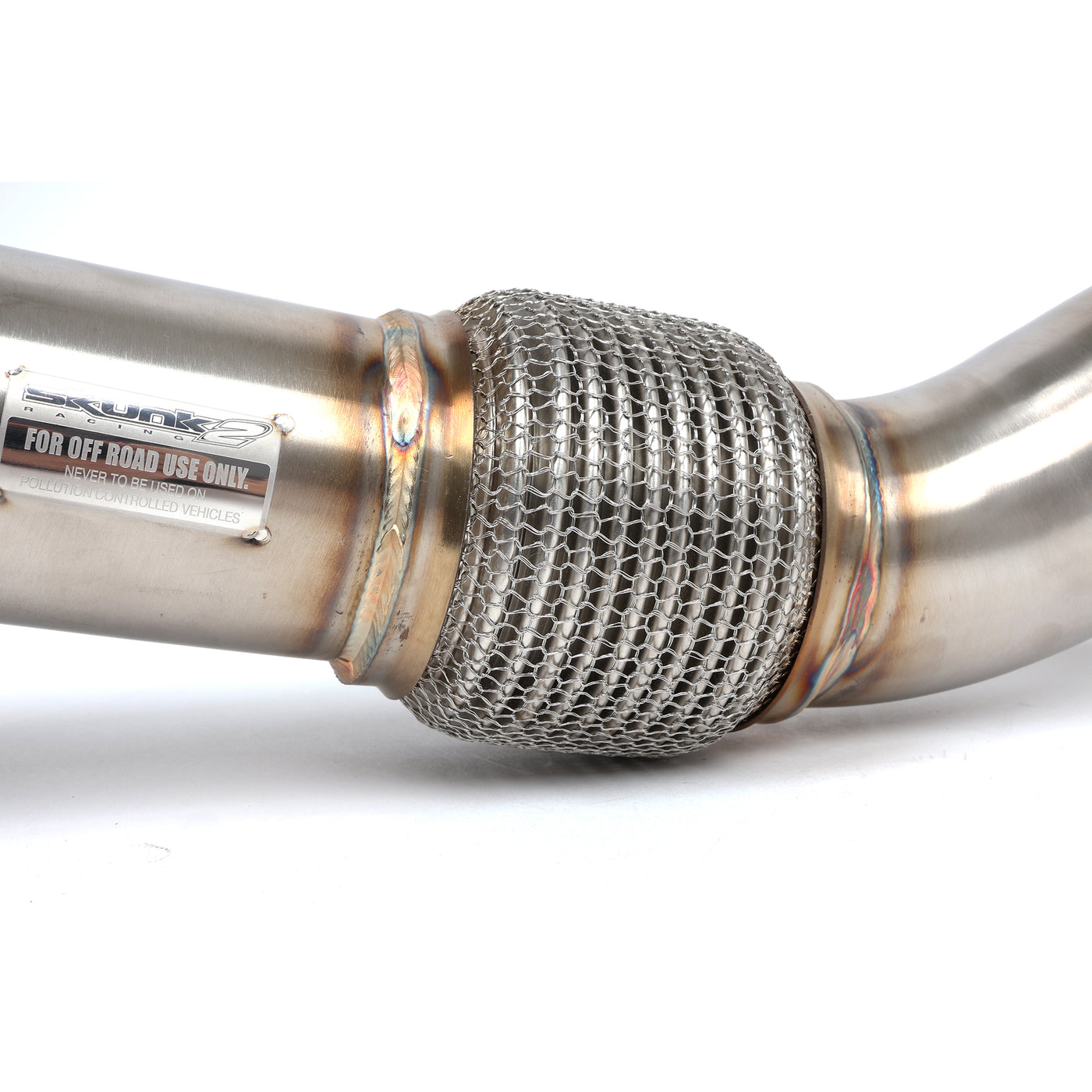 Skunk2 76mm Alpha Series Downpipe for 16-21 Civic 1.5T