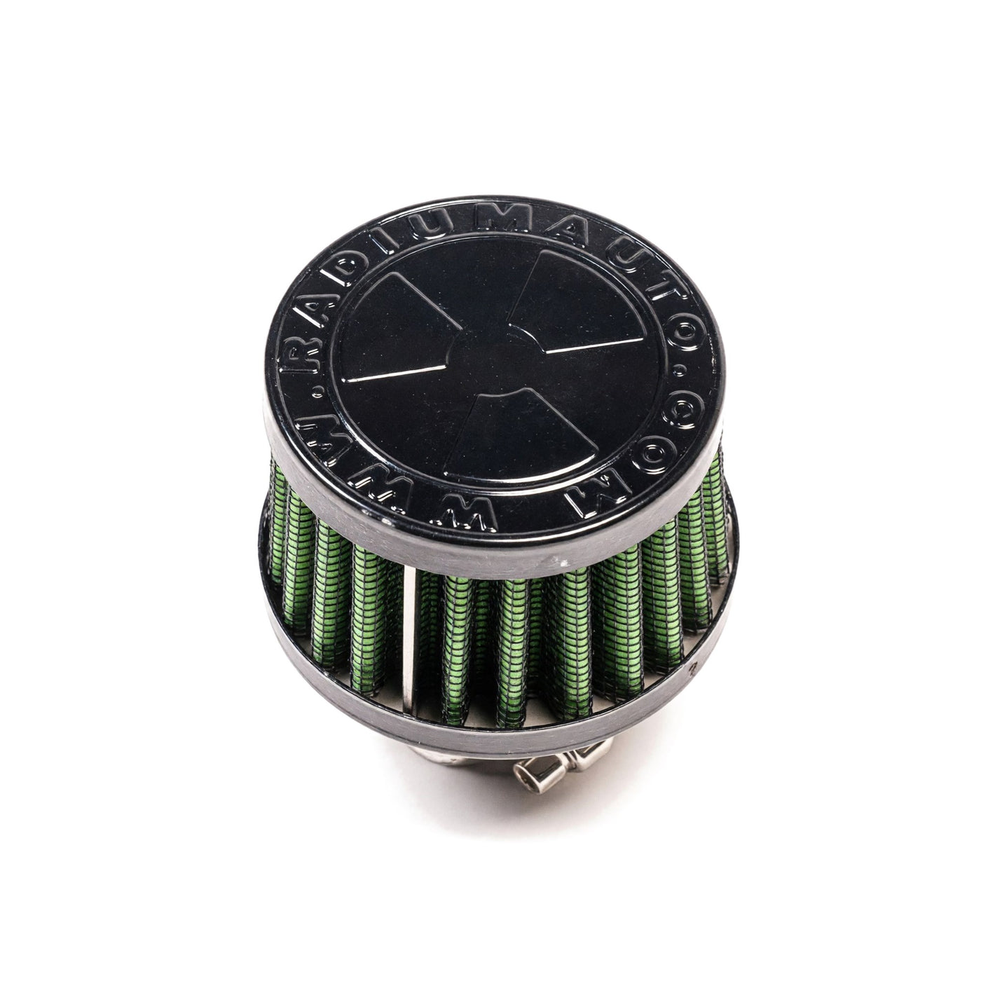 Radium 0.75 in ID Breather Filter, Green