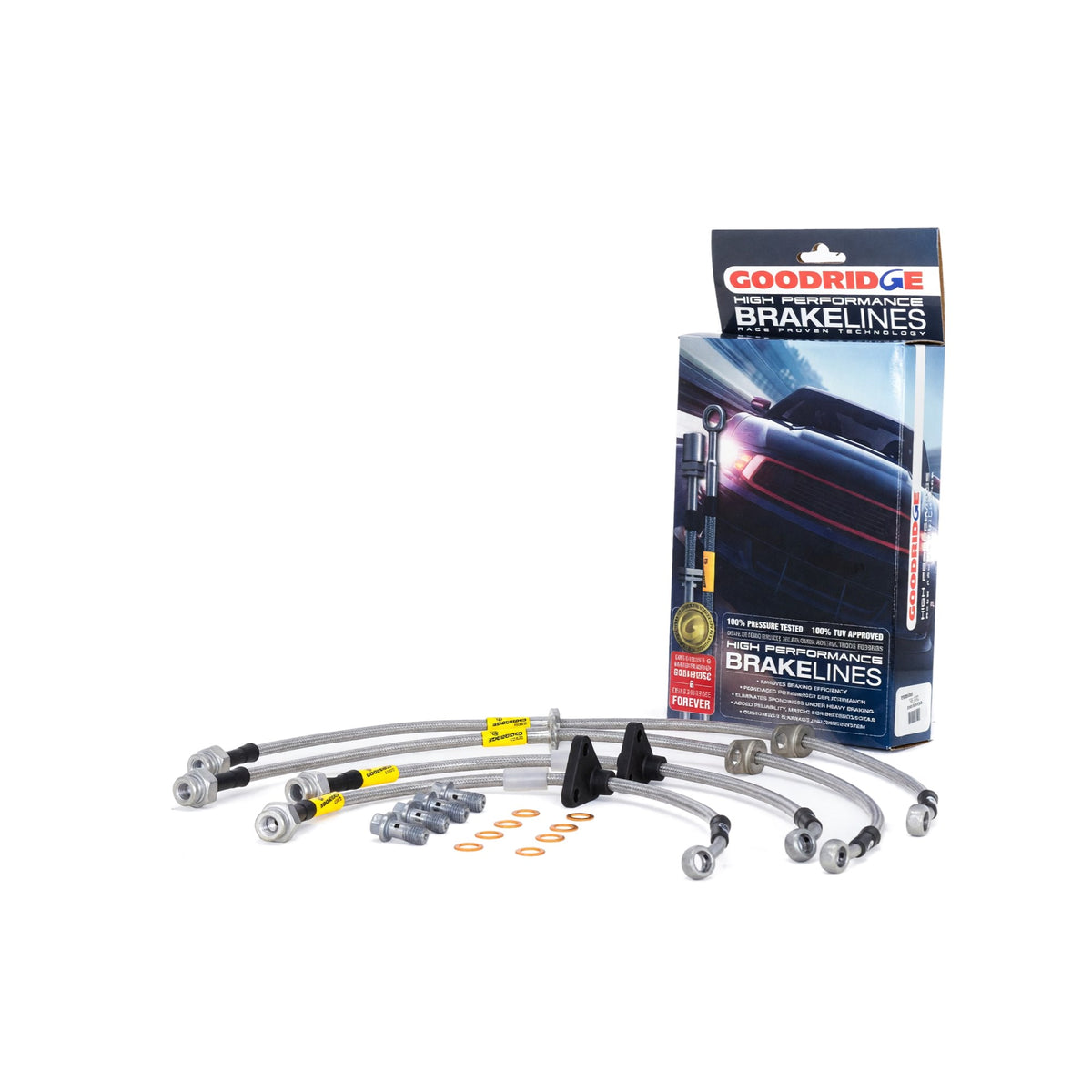 Goodridge G-Stop Stainless Brake Lines for AP1/AP2 S2000