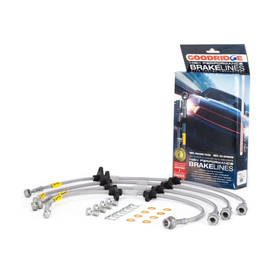 Goodridge G-Stop SS Brake Lines for 90-93 Integra