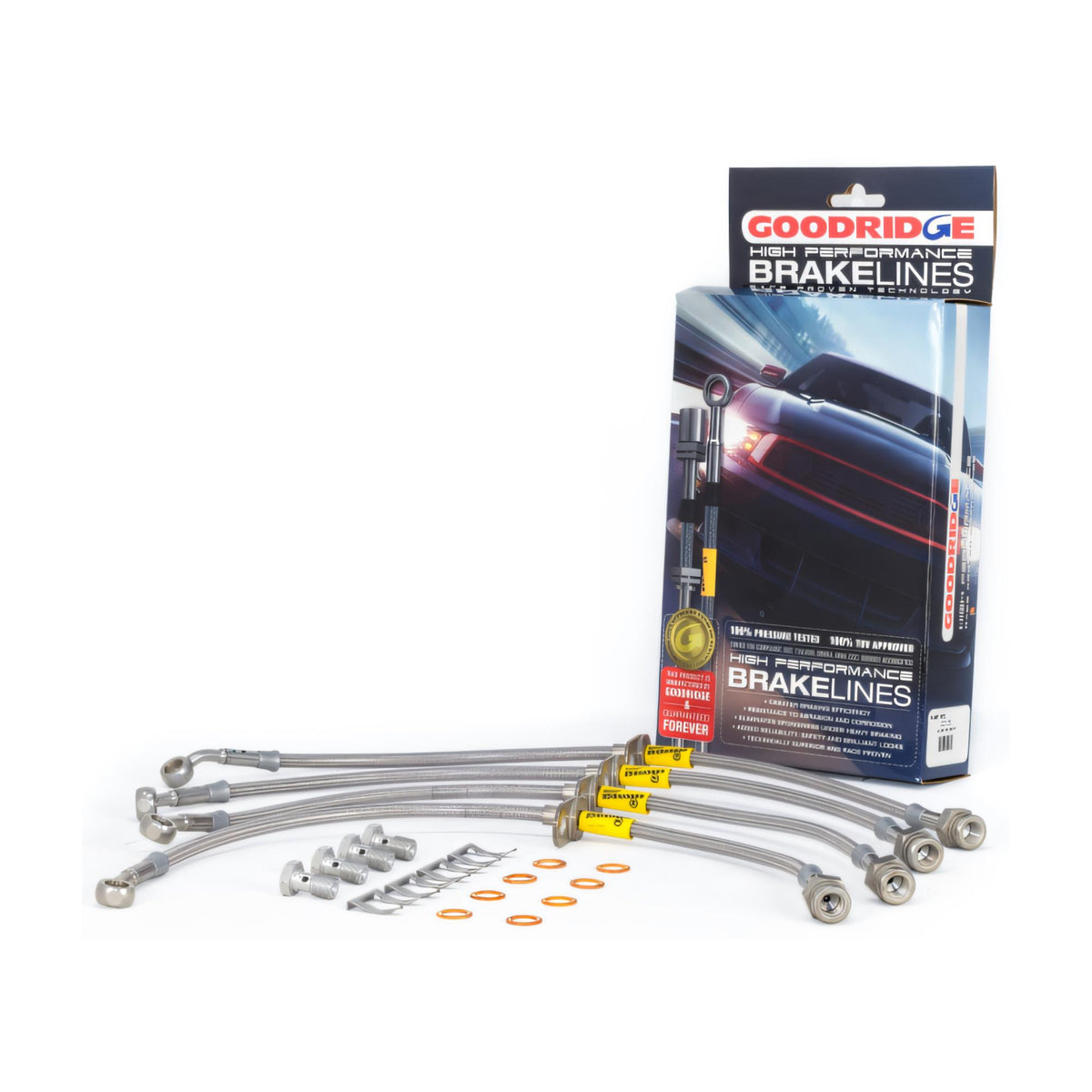 Goodridge G-Stop Stainless Steel Brake Lines for 04-08 TSX