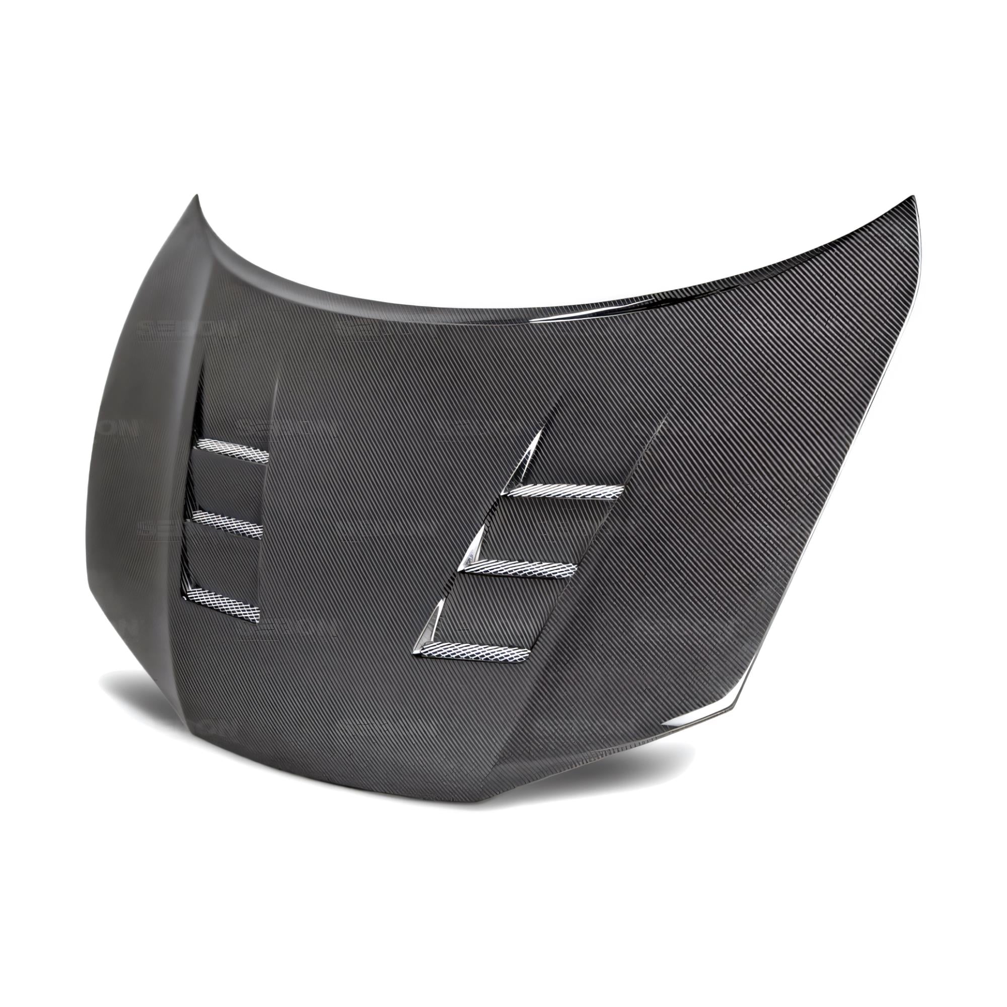 Seibon TS-Style Carbon Fiber Hood for 12-15 Civic Coupe