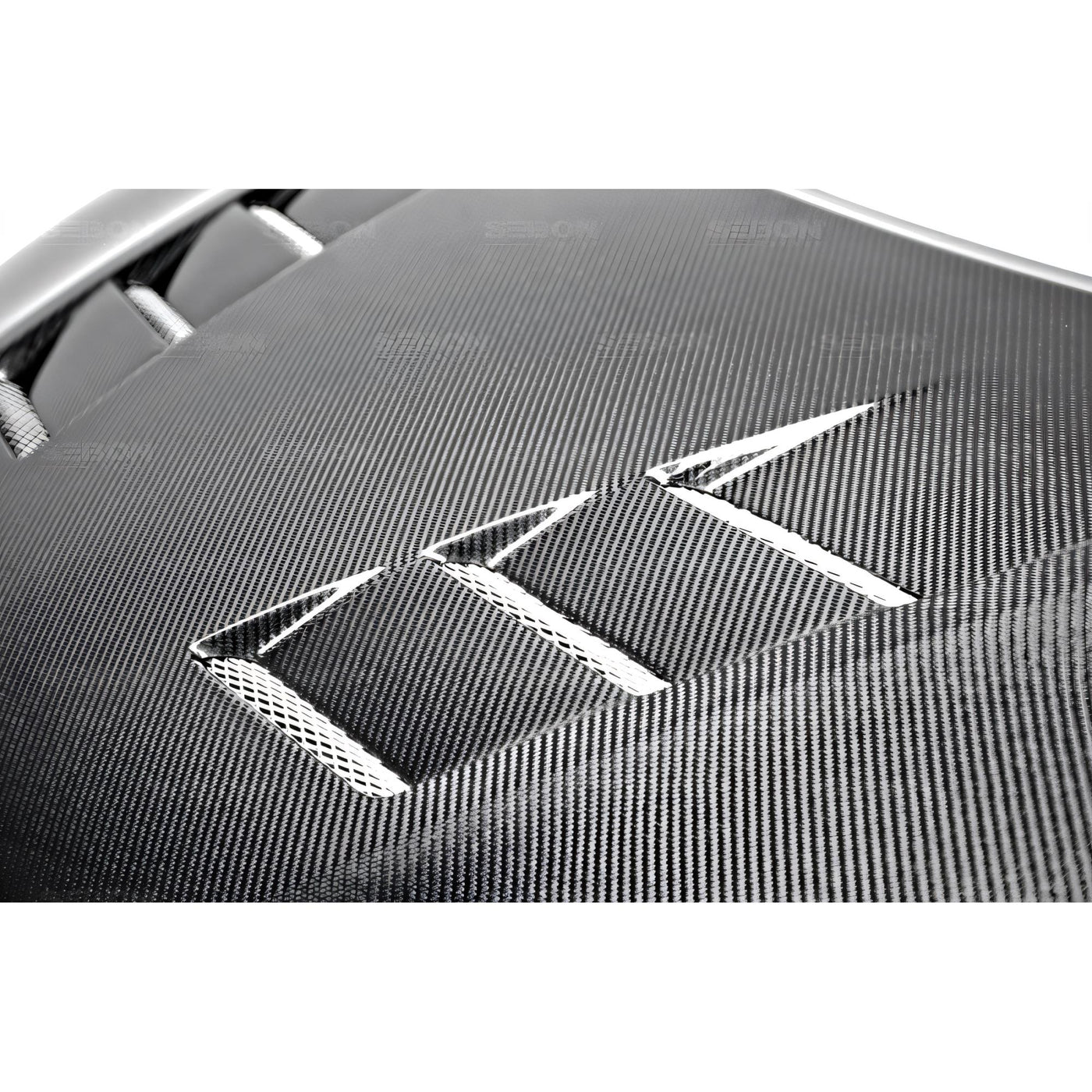 Seibon TS-Style Carbon Fiber Hood for 12-15 Civic Coupe