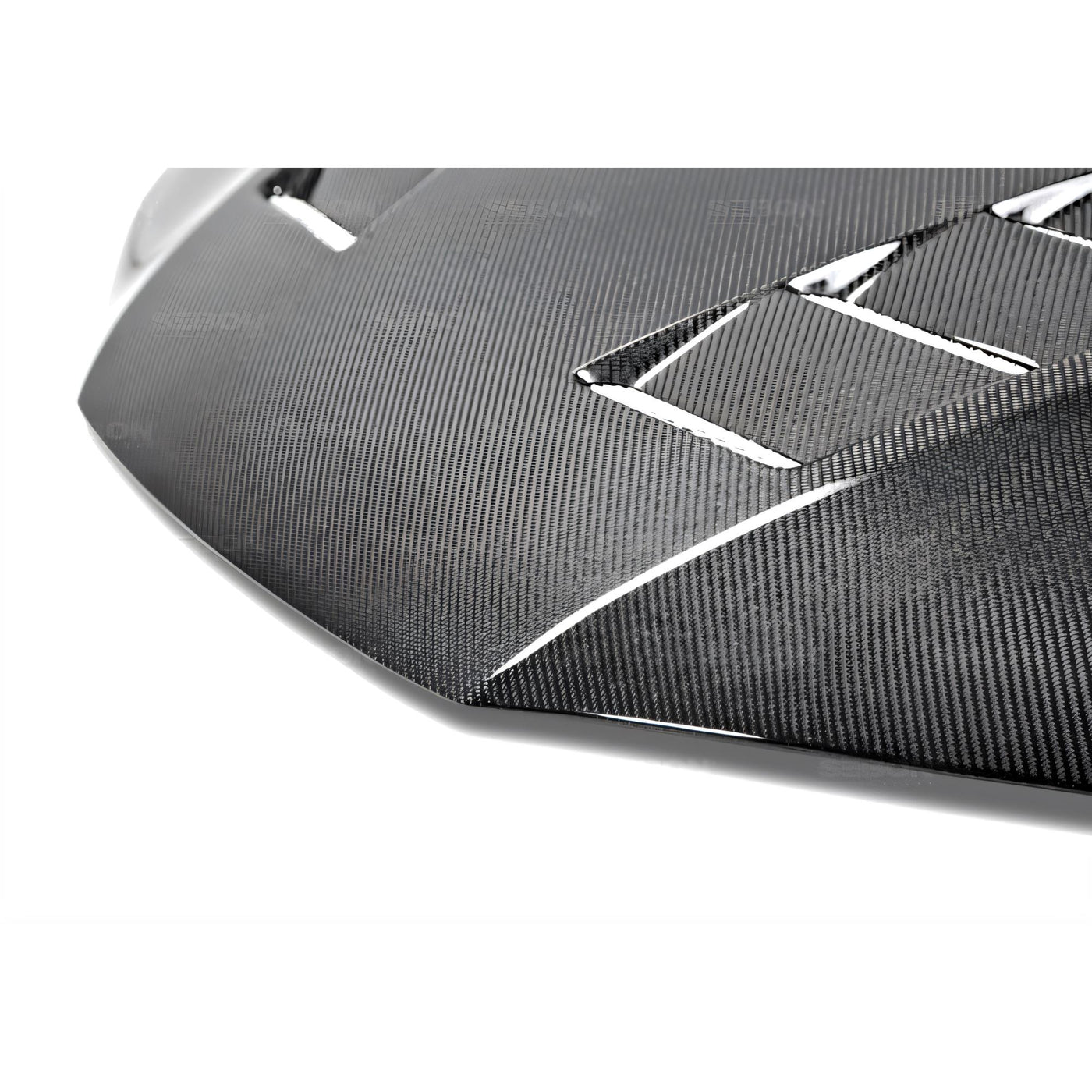 Seibon TS-Style Carbon Fiber Hood for 12-15 Civic Coupe