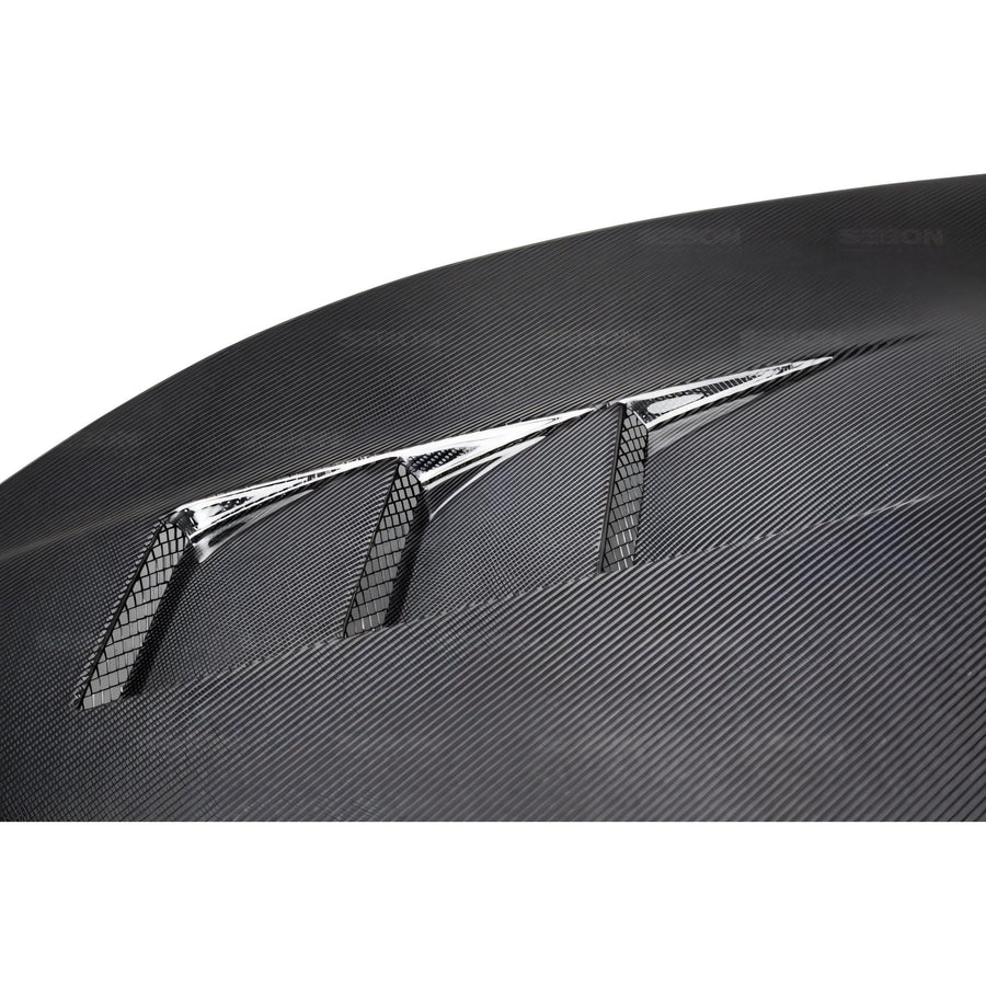 Seibon TS-Style Carbon Fiber Hood for 16-21 Civic Sedan