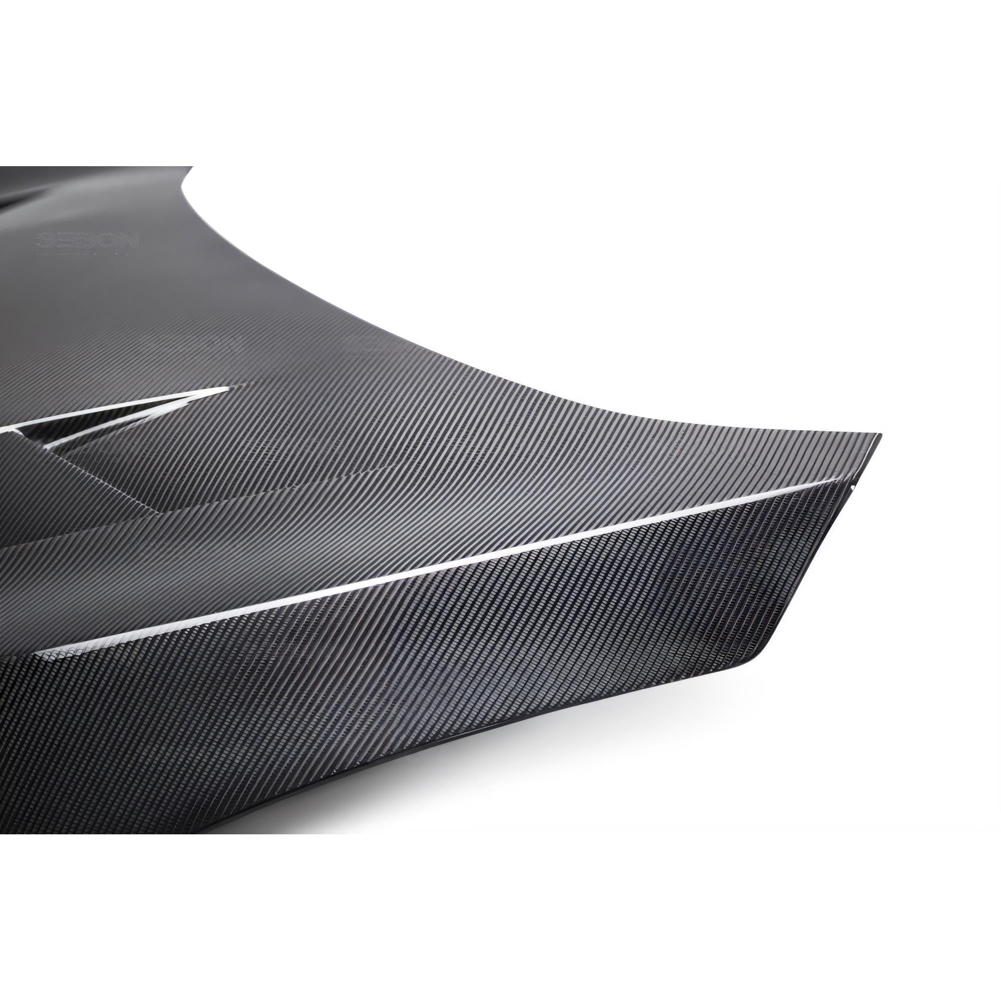 Seibon TS-Style Carbon Fiber Hood for 16-21 Civic Sedan