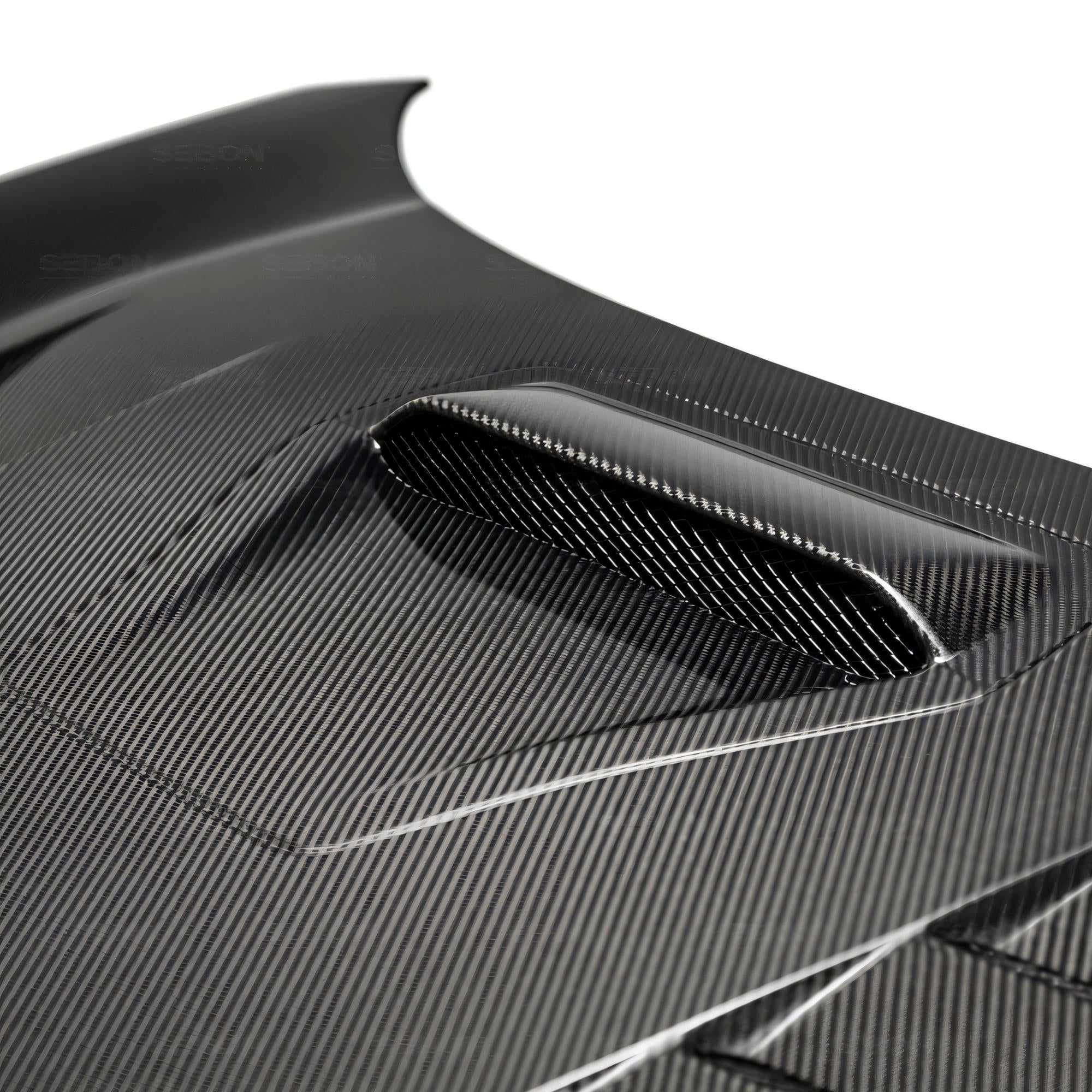 Seibon TS-Style Carbon Fiber Hood for Honda Civic Type R