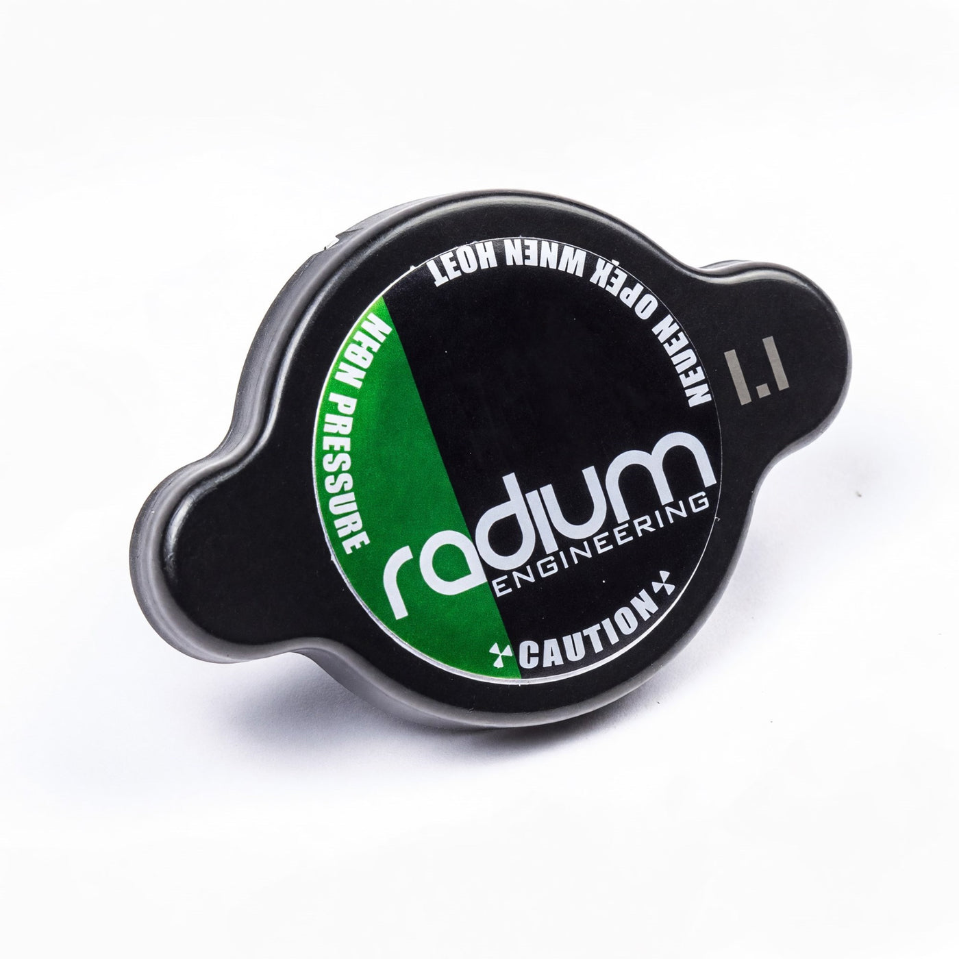 Radium Radiator Cap, Type-A, 1.1 Bar (16 psi), Black