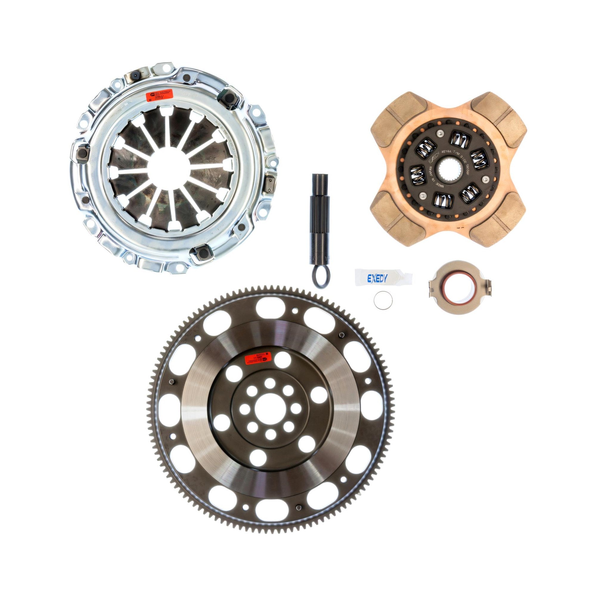 Exedy Stage 2 4-Puck Clutch and Flywheel Kit 08951P4FW