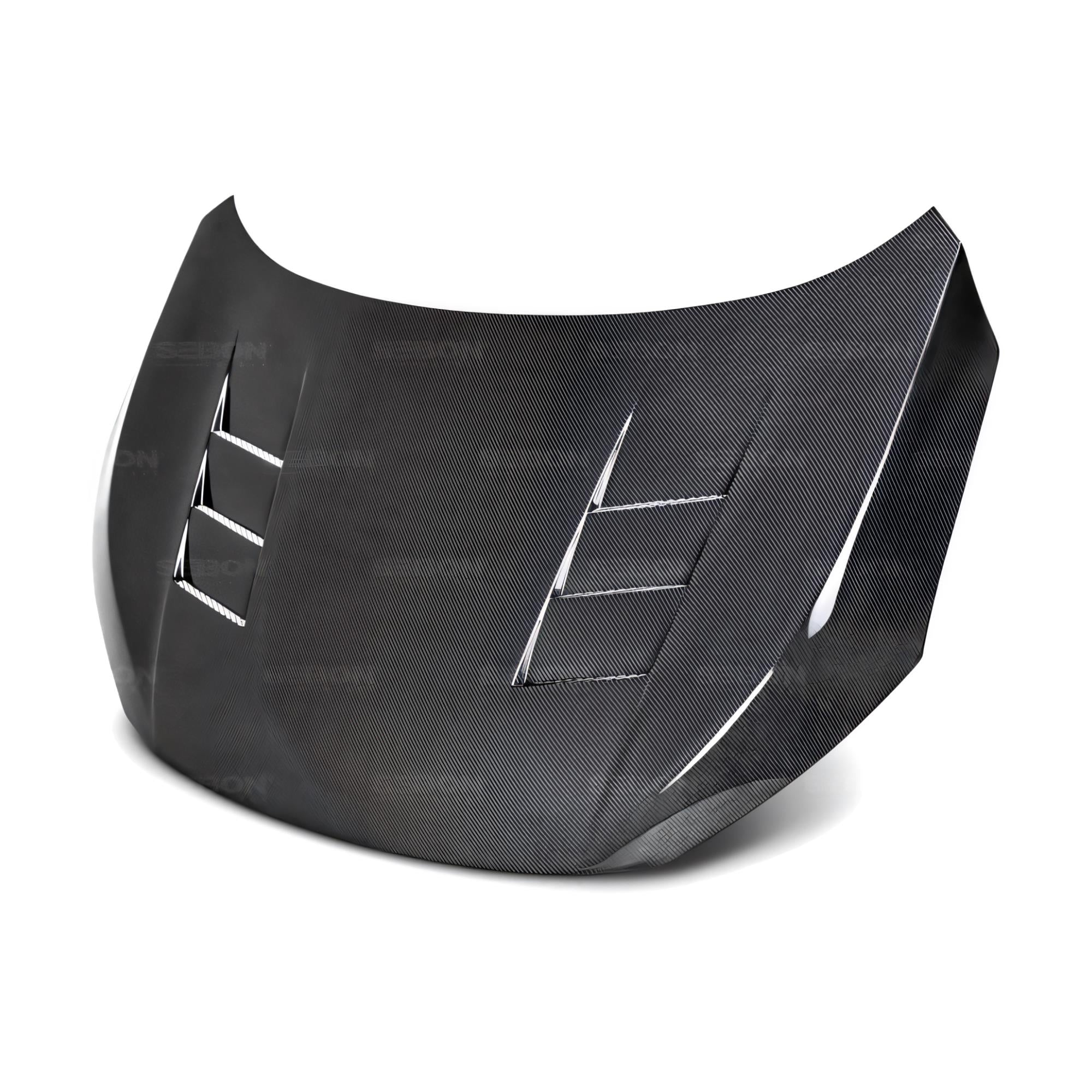 Seibon TS-Style Carbon Fiber Hood for 16-21 Civic Sedan