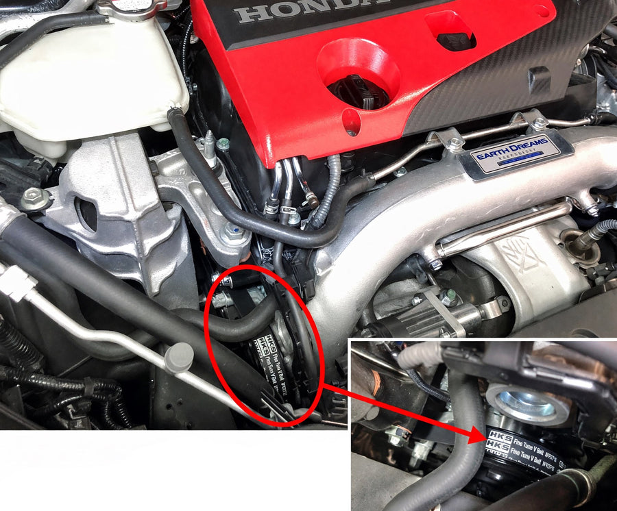 HKS V-Belt for 17-21 Honda Civic Type R (24996-AK046)
