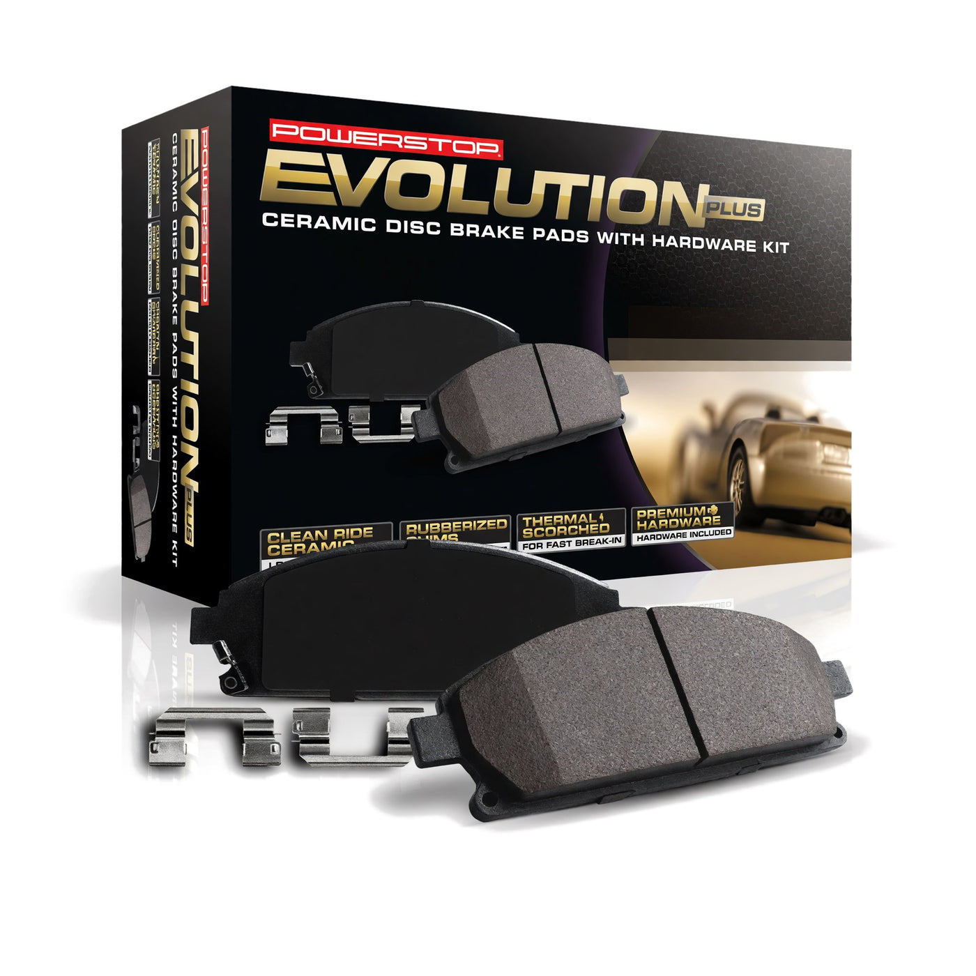 PowerStop Z17 Honda Civic Brake Pads Front 22-24