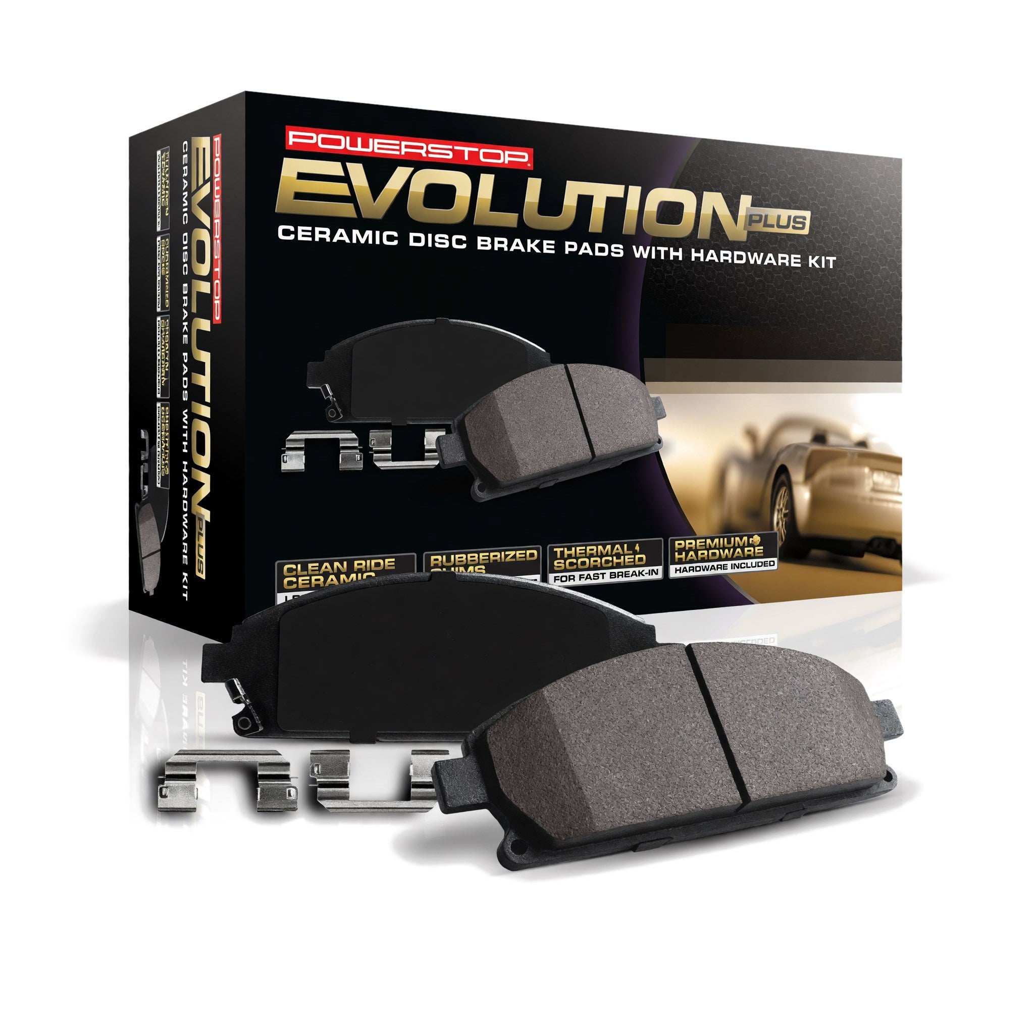 PowerStop Z17 Honda Civic Brake Pads Front 22-24