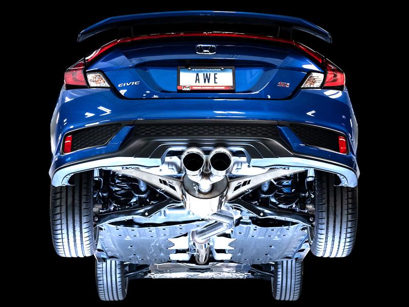 AWE Tuning Exhaust for 17-21 Civic Si Coupe/Sedan