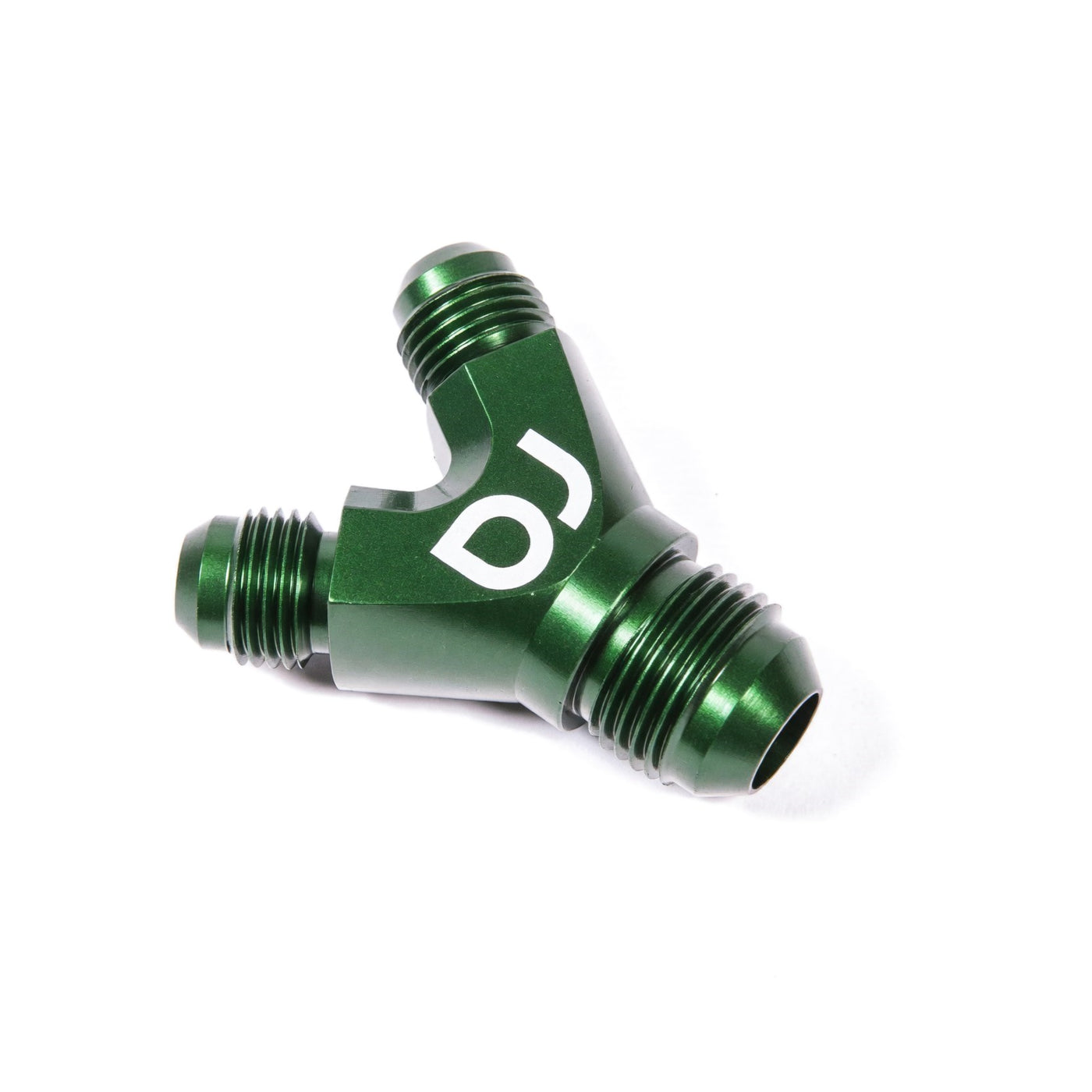 Radium Dual 6AN to 8AN Y-Adapter Fitting, Green