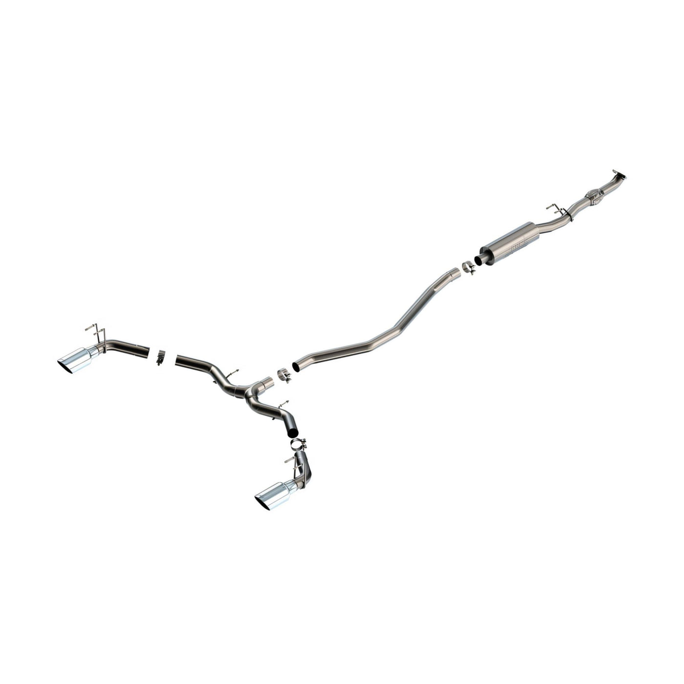 Borla S-Type Exhaust System for 22-25 Civic Si/23-25 Integra