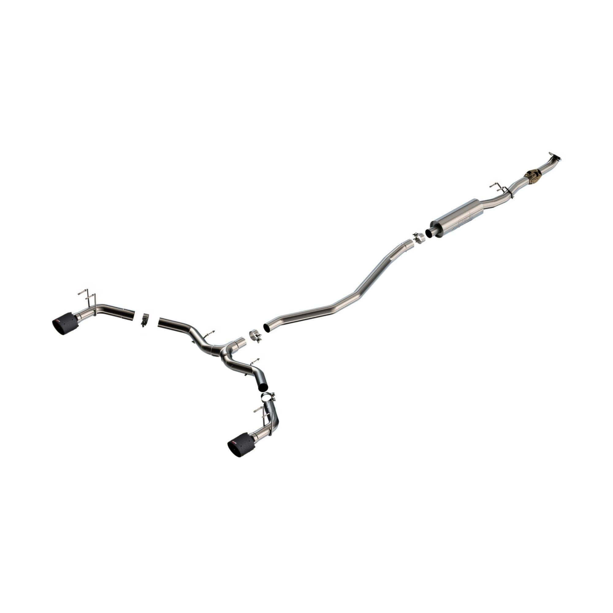 Borla S-Type Exhaust System for 22-25 Civic Si/23-25 Integra