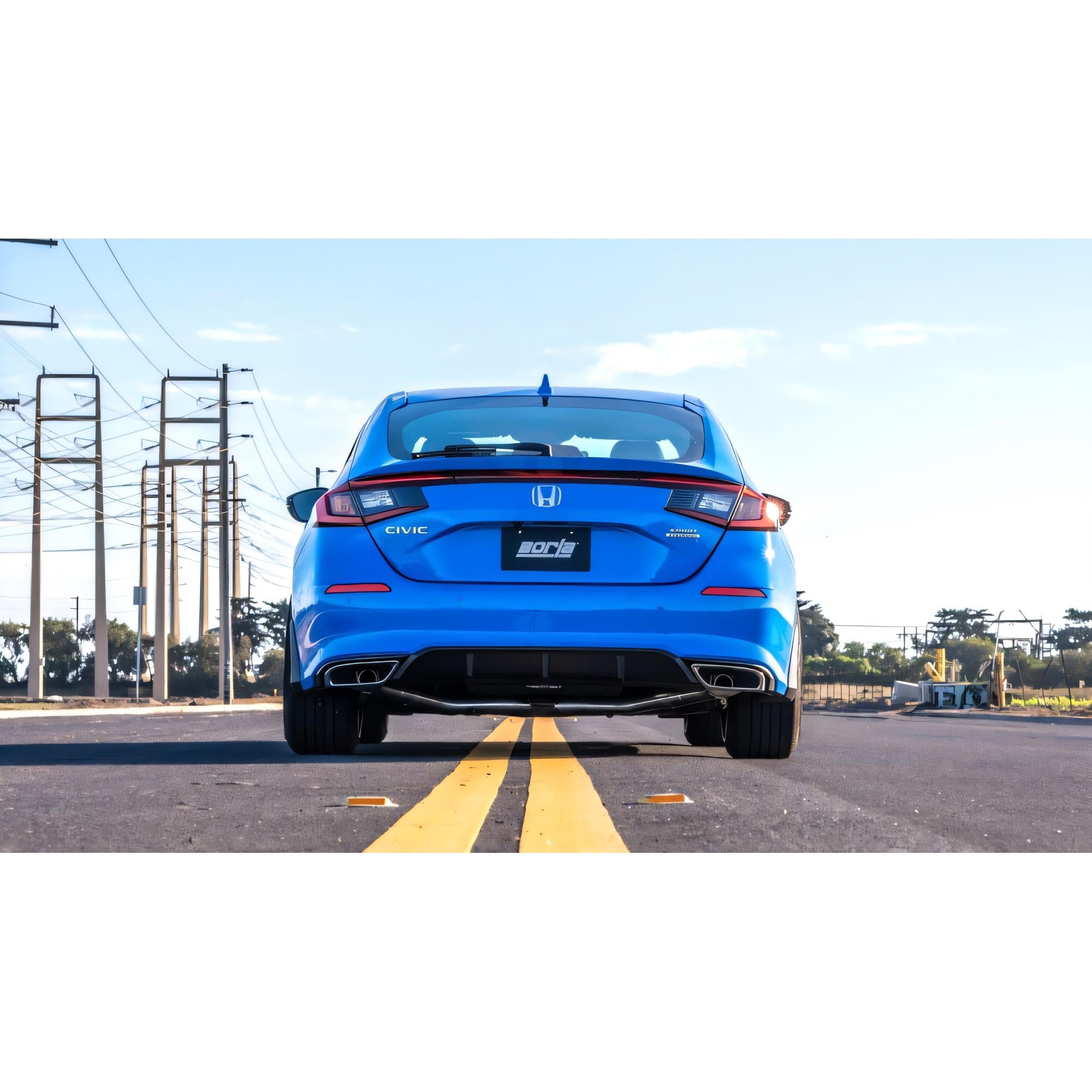 Borla Cat Back Exhaust for 22-24 Civic Sport Touring