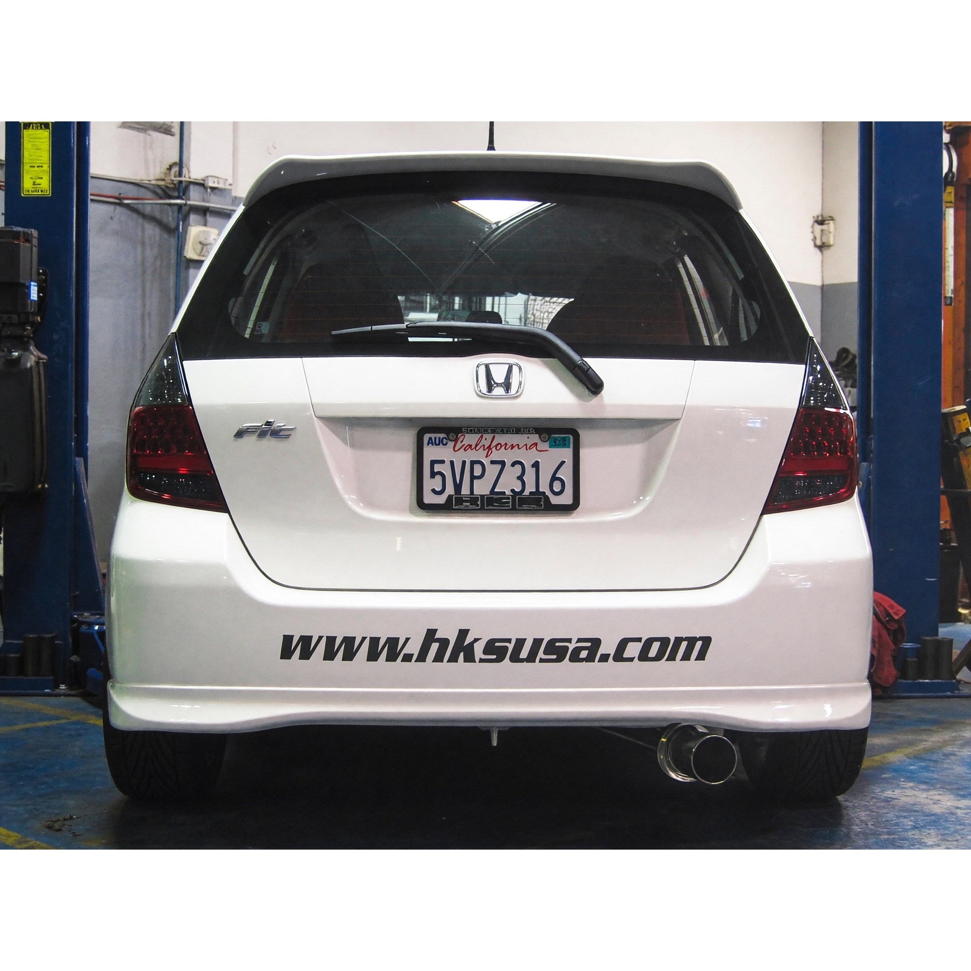 HKS Hi-Power Axle Back Exhaust for 07-08 Honda Fit