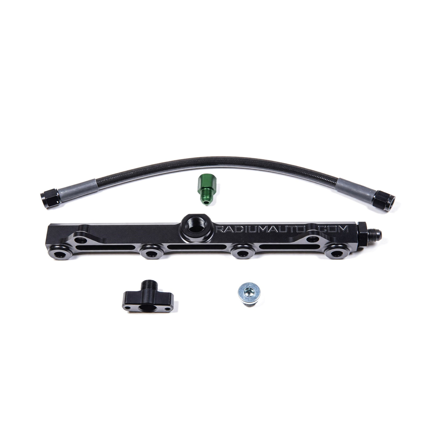 Radium B-Series Fuel Rail for B16, B17, B18, B20, Black
