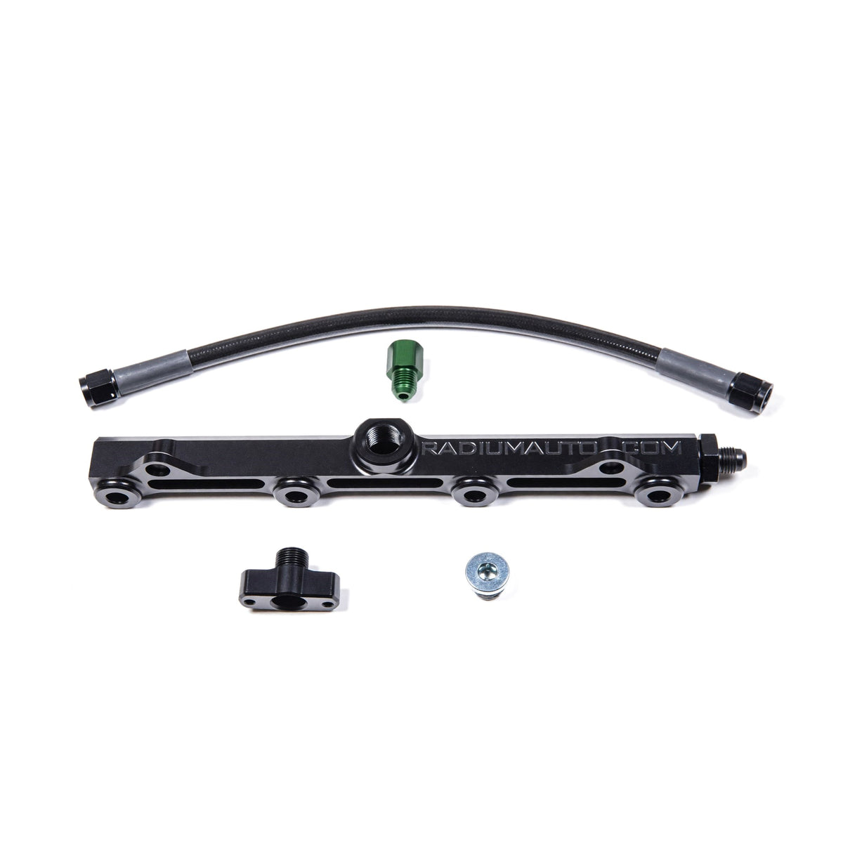 Radium B-Series Fuel Rail for B16, B17, B18, B20, Black