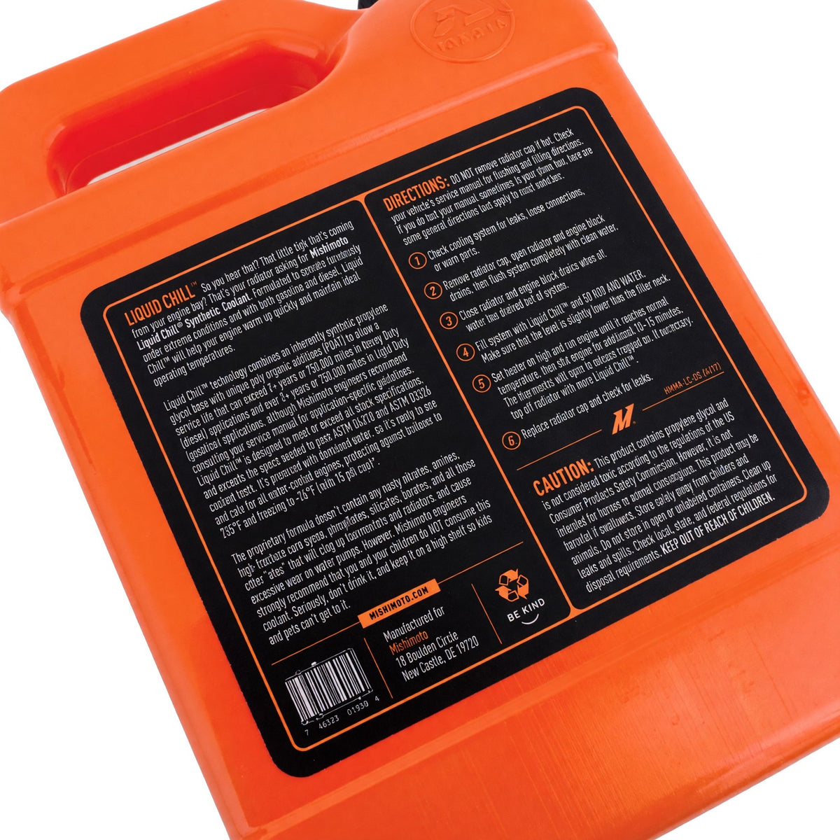 Mishimoto Liquid Chill 50/50 Premix Synthetic Engine Coolant
