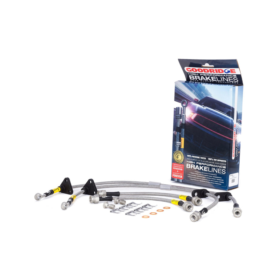 Goodridge G-Stop SS Brake Lines for 88-91 Civic/CRX