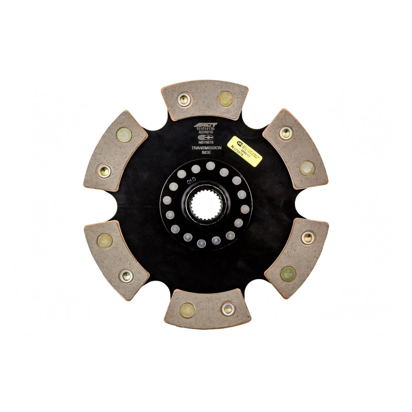 ACT 6-Pad Rigid Racing Clutch Disc for Multiple Honda/Acura Models ACT-6220010