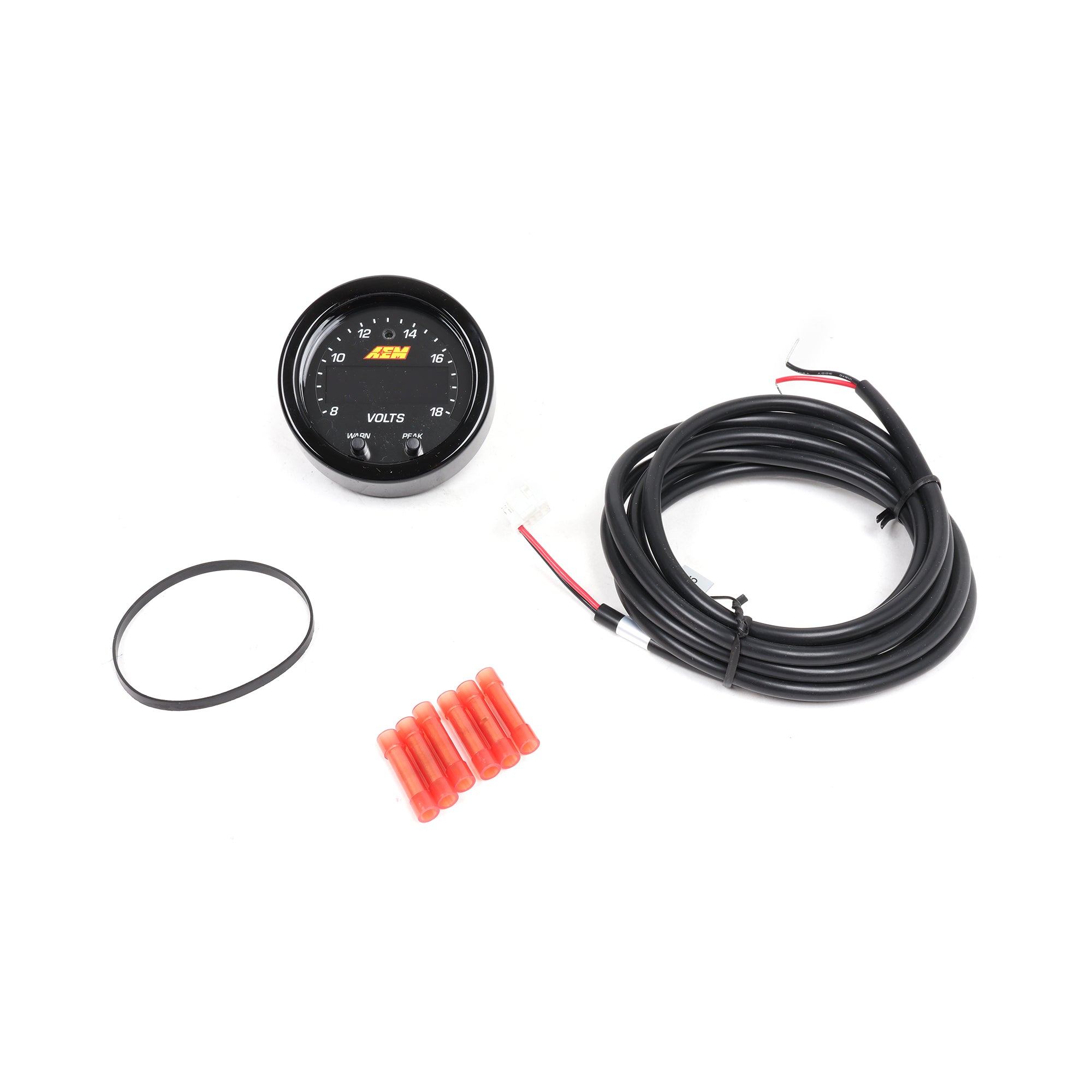 AEM X-Series Universal 8-18v Voltage Gauge