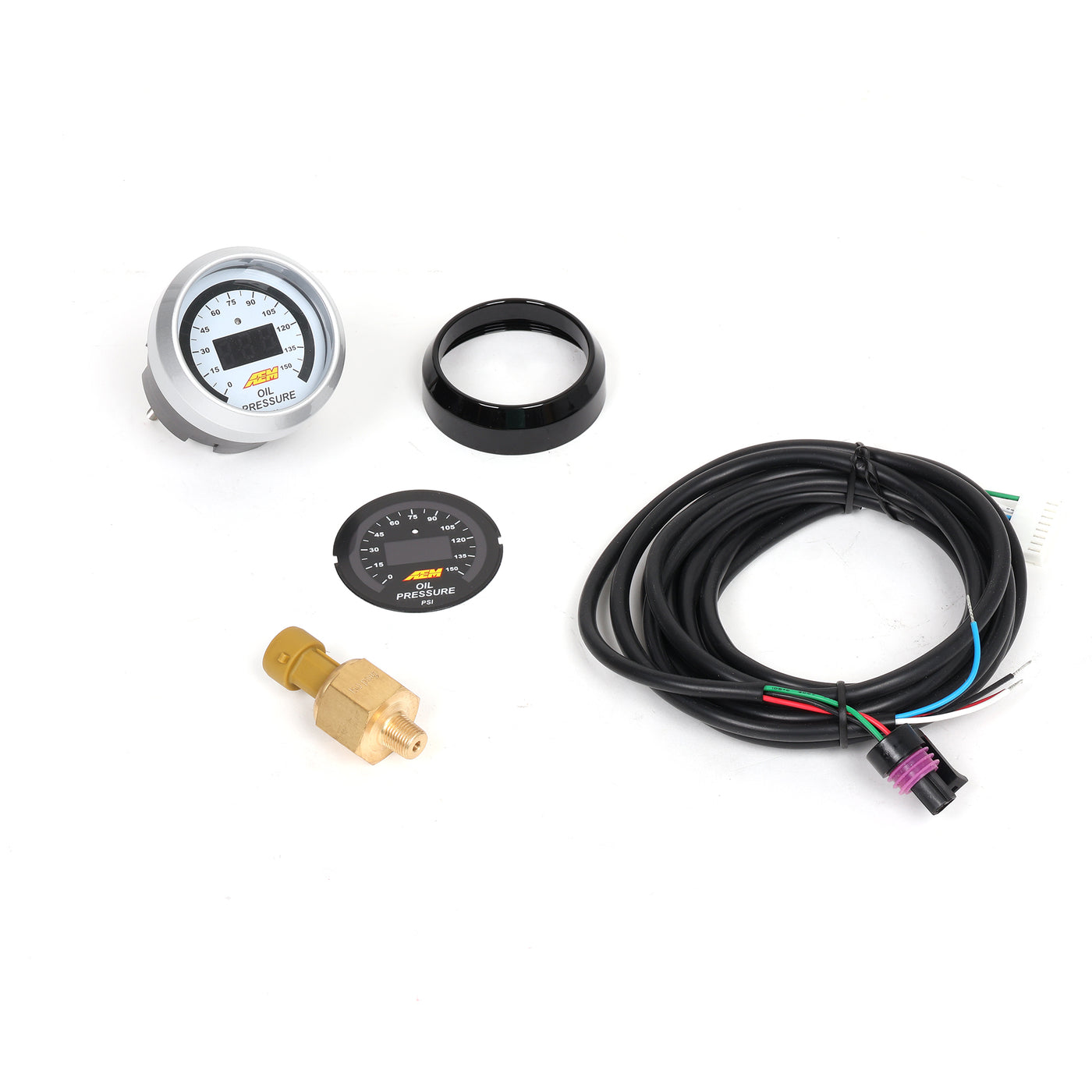 AEM Universal 52mm Digital Oil Pressure Gauge 0-150 PSI