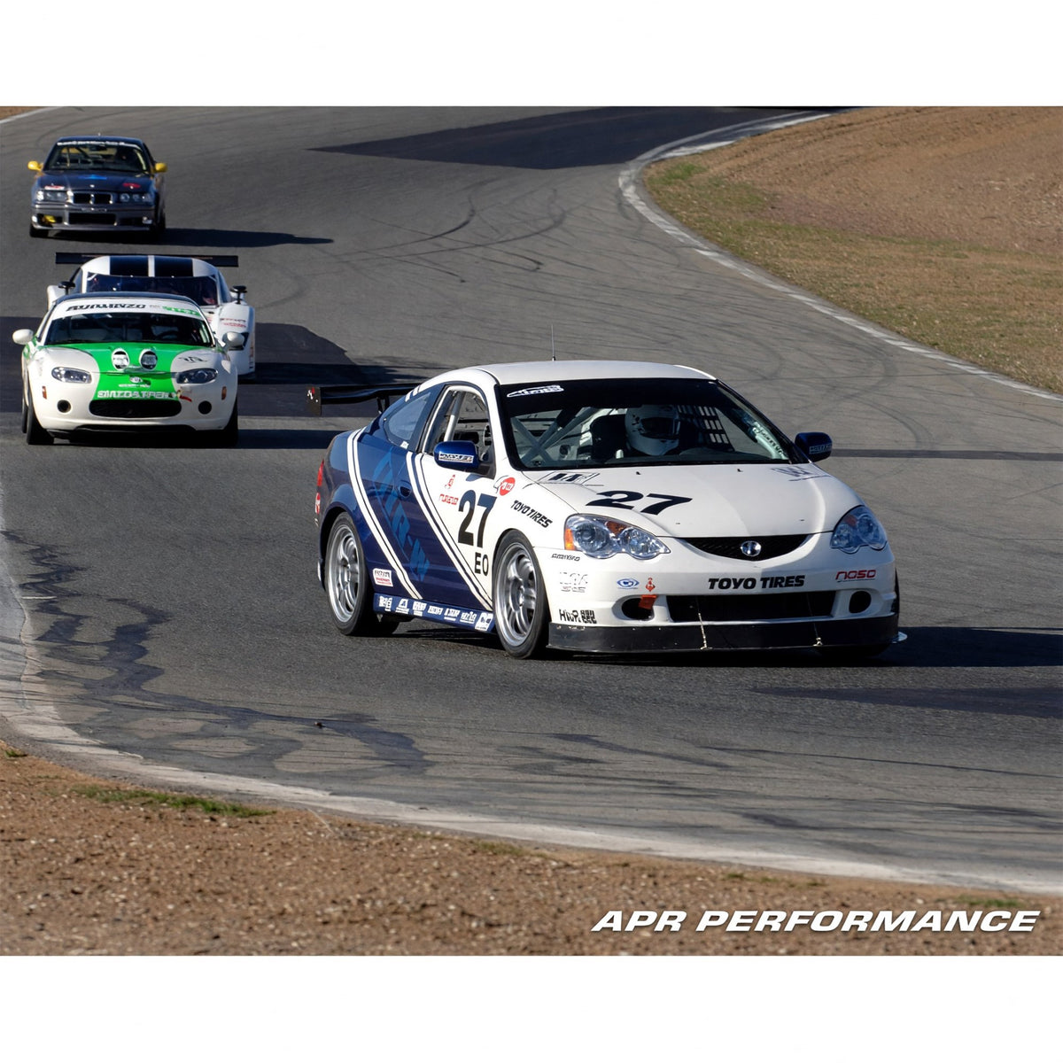 APR GTC-200 Adjustable Carbon Fiber Rear Wing for 02-06 RSX