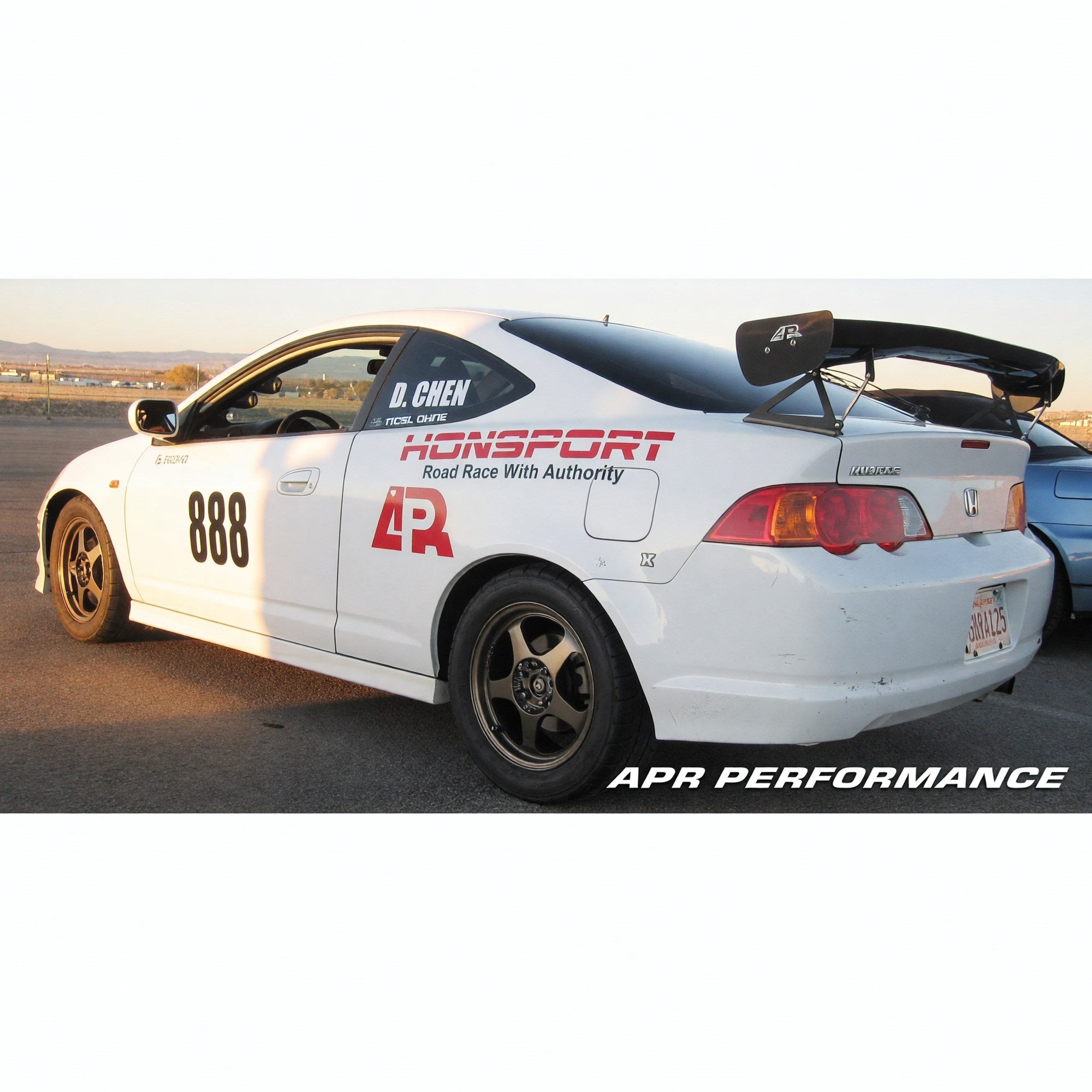 APR GTC-200 Adjustable Carbon Fiber Rear Wing for 02-06 RSX