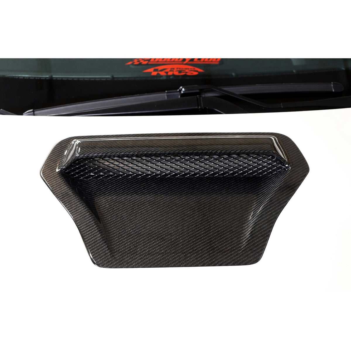 APR Carbon Fiber Hood Scoop for FK8 Civic Type R