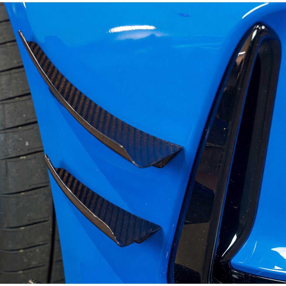 APR Carbon Fiber Front Canards for 23-26 Civic Type R FL5
