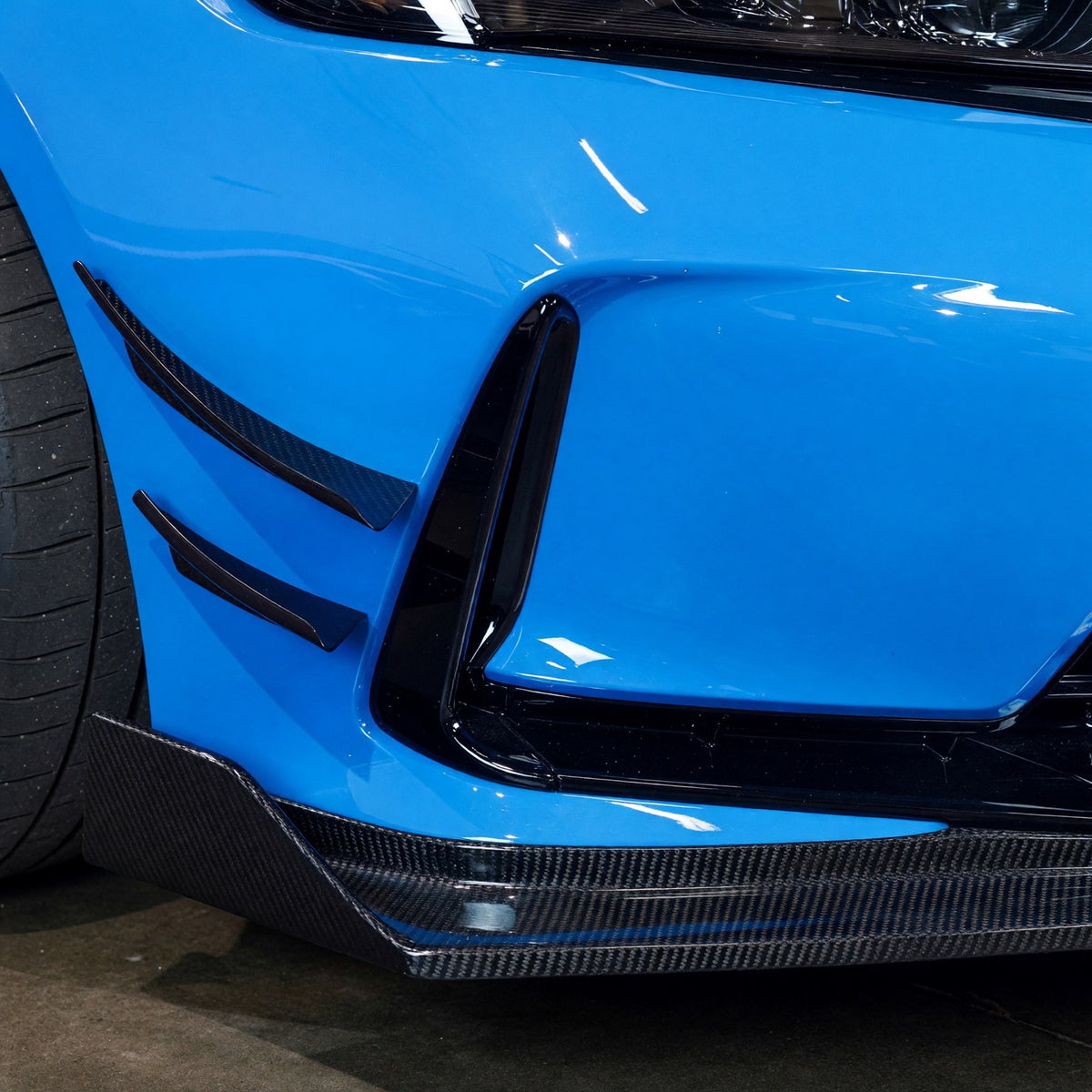 APR Carbon Fiber Front Canards for 23-26 Civic Type R FL5