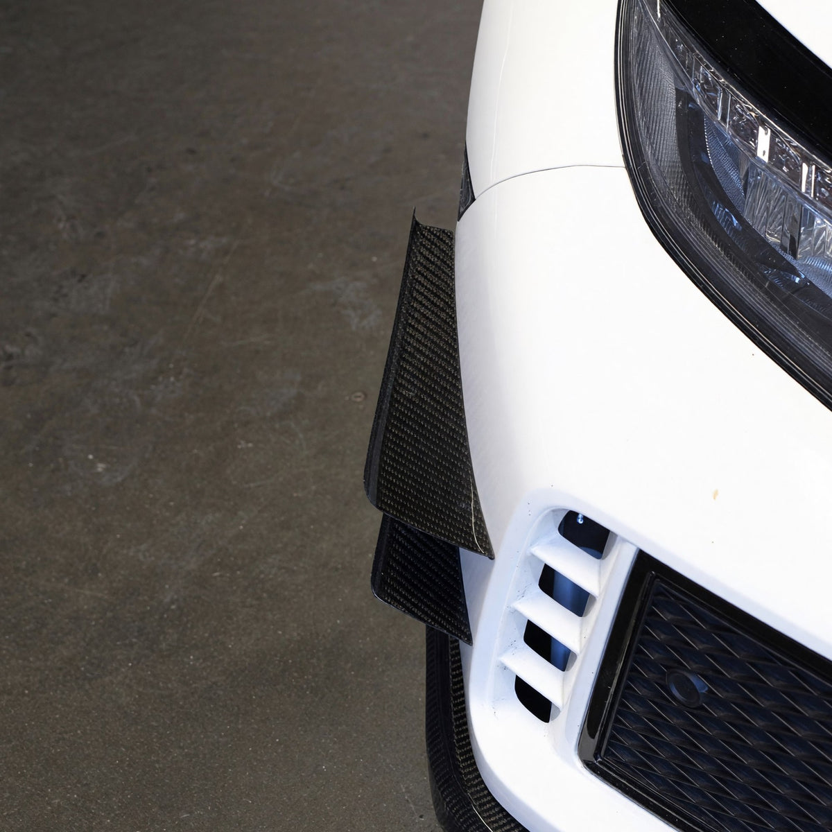 APR Carbon Fiber Front Canards for FK8 Civic Type R