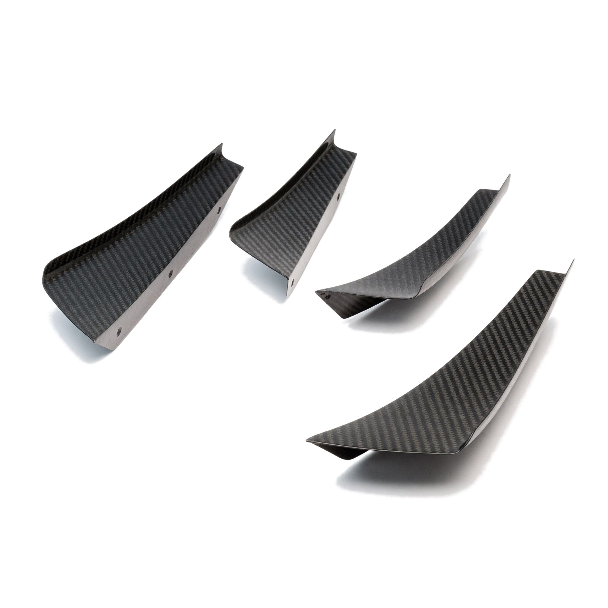 APR Carbon Fiber Front Canards for FK8 Civic Type R · Hybrid Racing