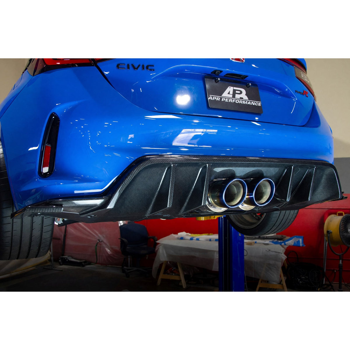 APR Carbon Fiber Rear Diffuser for FL5 Civic Type R