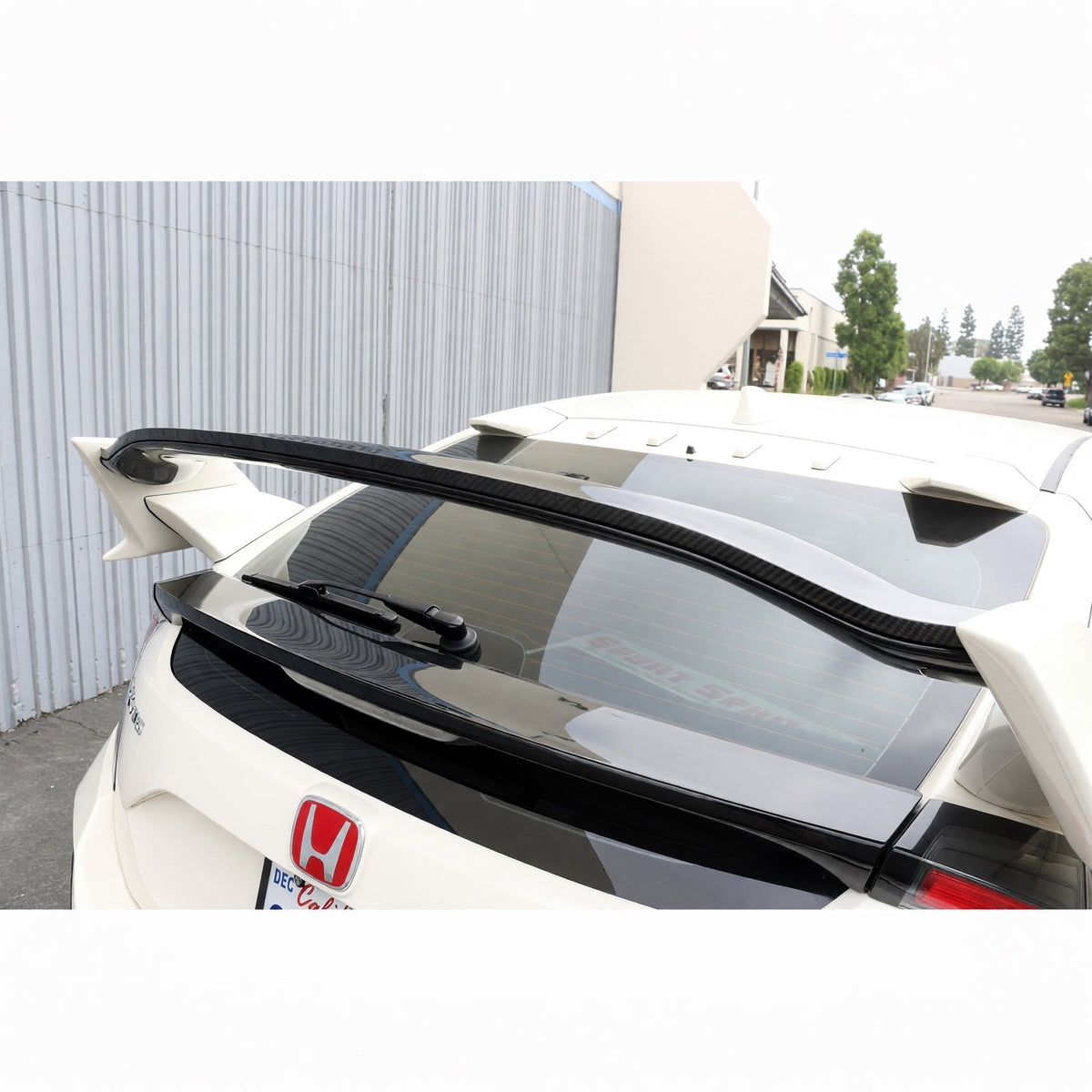 APR Carbon Fiber Rear Wing Gurney Flap for FK8 Civic Type R