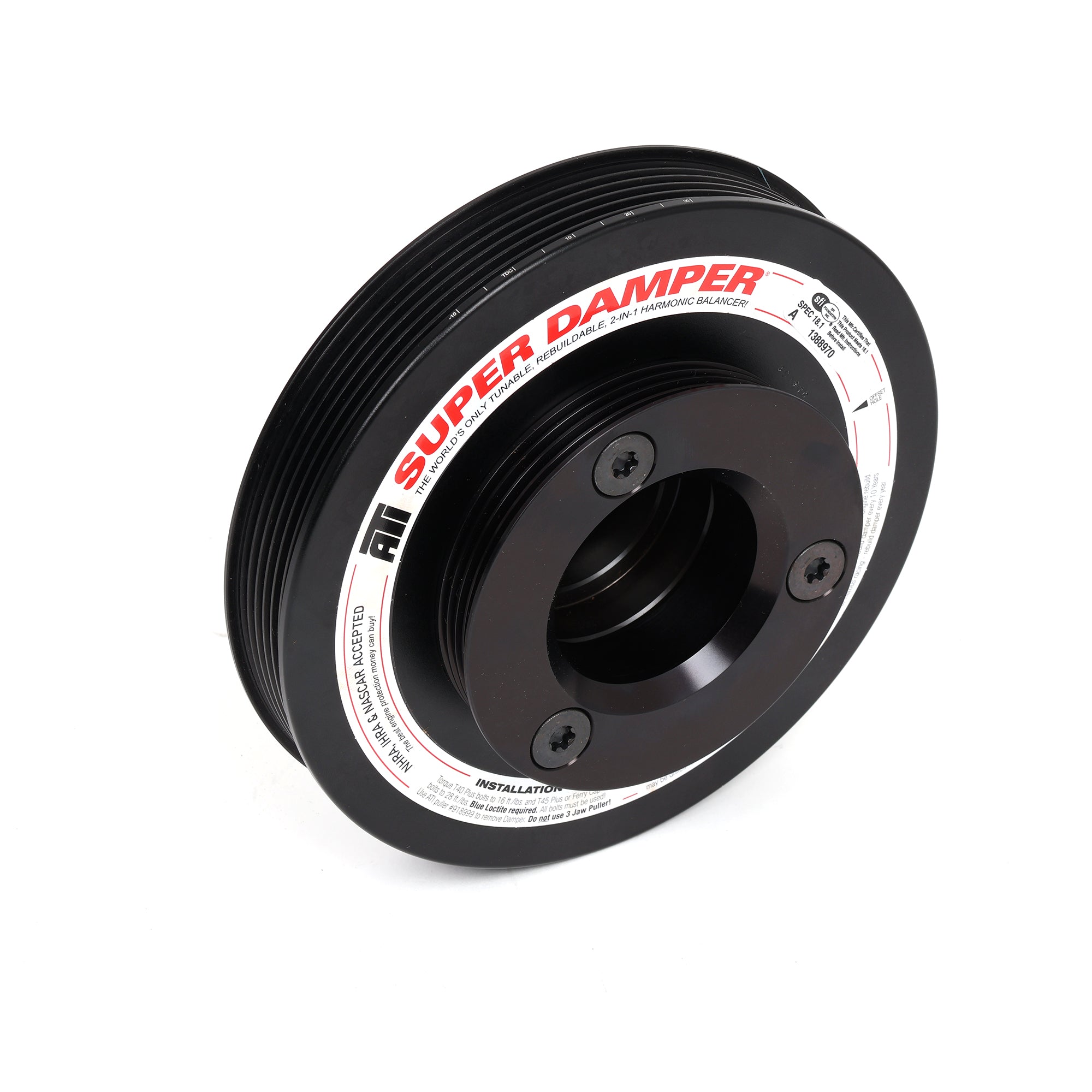 ATI Performance Damper for Honda H/F Series Engines · Hybrid Racing