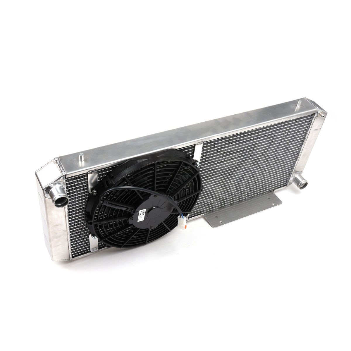 Bourne HPP Universal Aluminum Radiator with Oil Cooler Mount