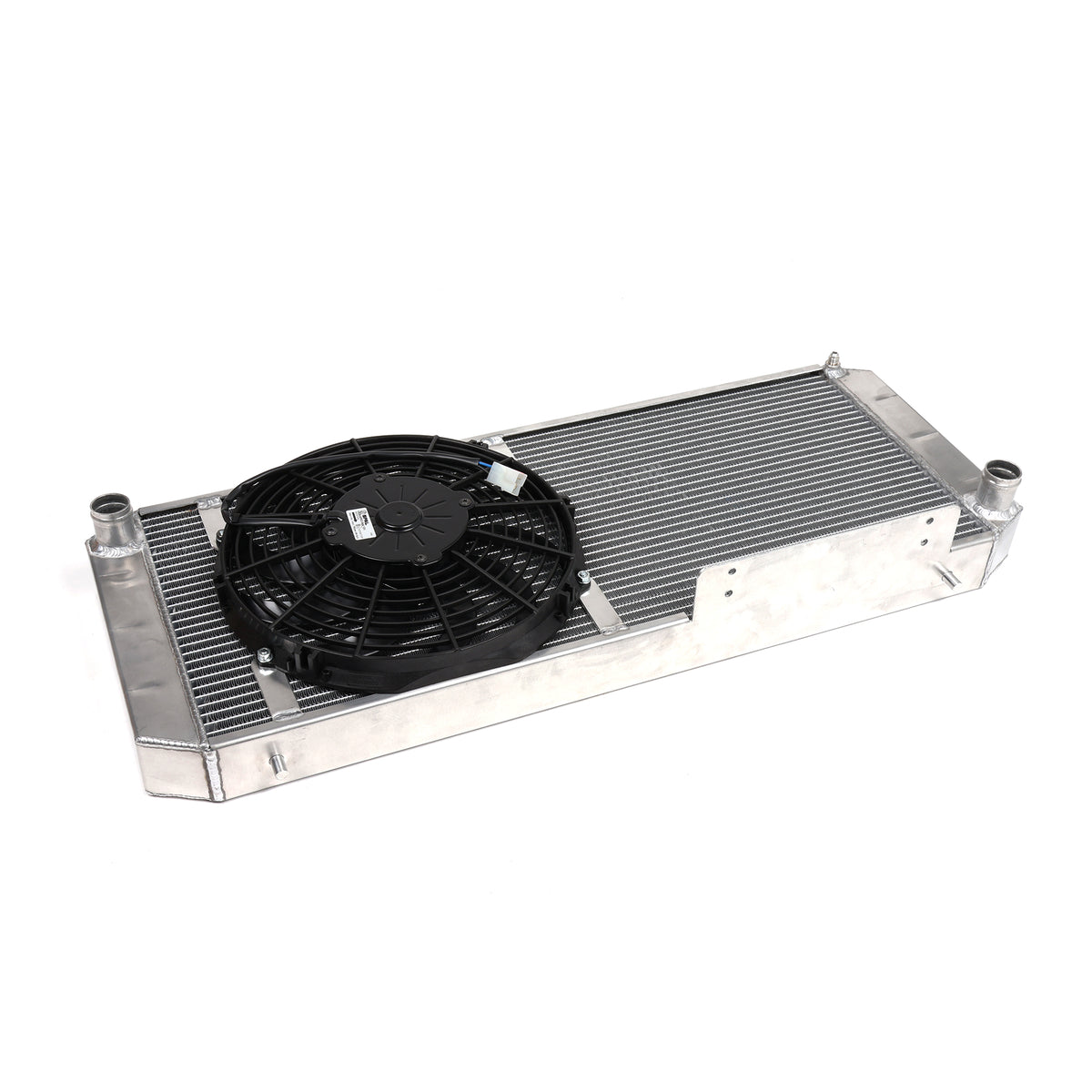 Bourne HPP Universal Aluminum Radiator with Oil Cooler Mount